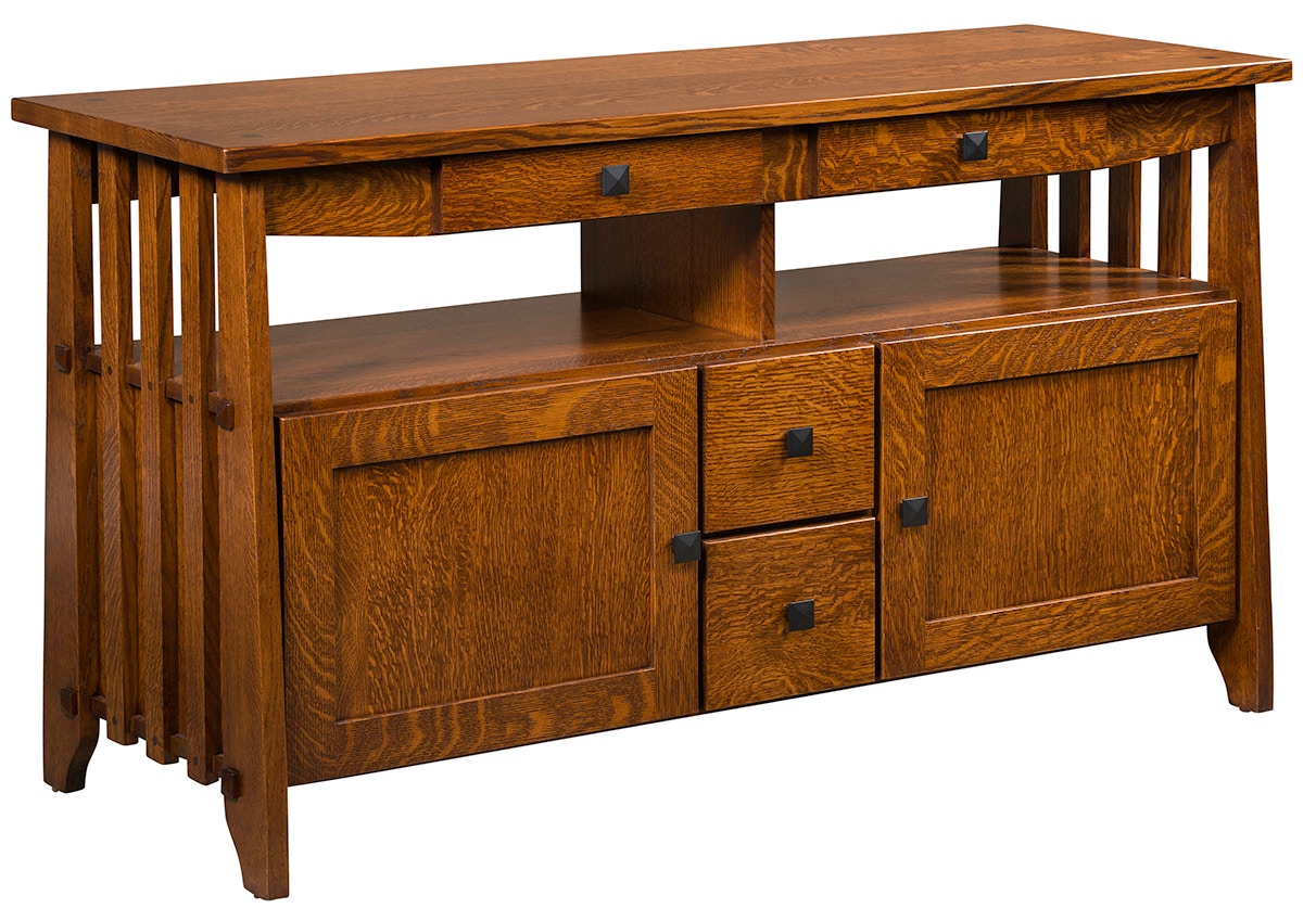  Stick Mission TV Cabinet 