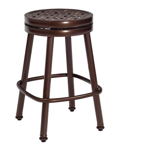 Round Swivel Counter Stool with Optional Seat Pad 3Y0669