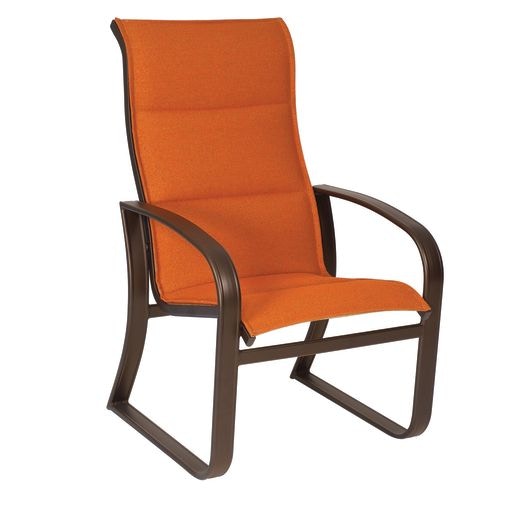 Sling High-Back Dining Arm Chair - Optional Padding 2FH426