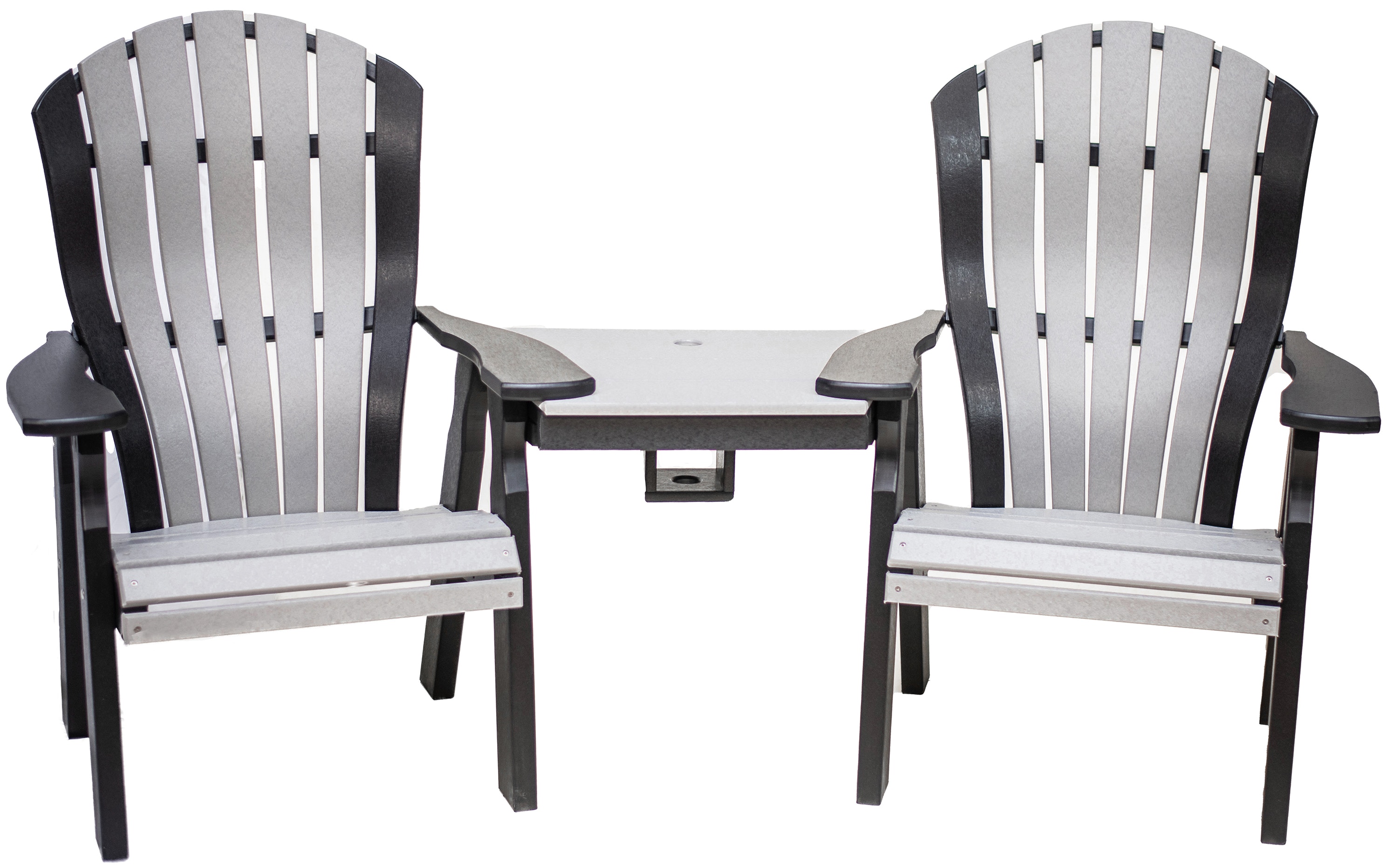 Bentback Chairs w/Table Insert 