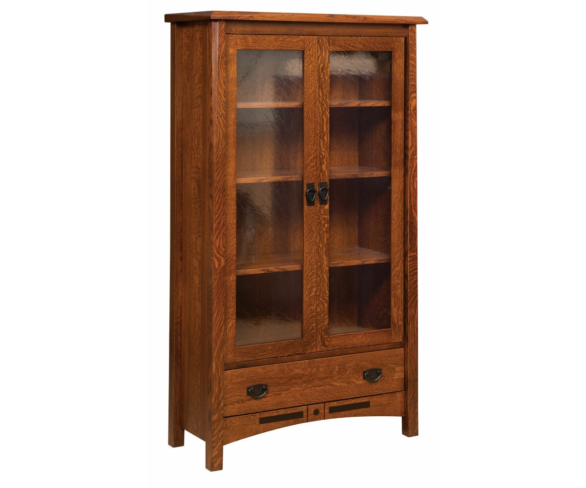  2 door bookcase 