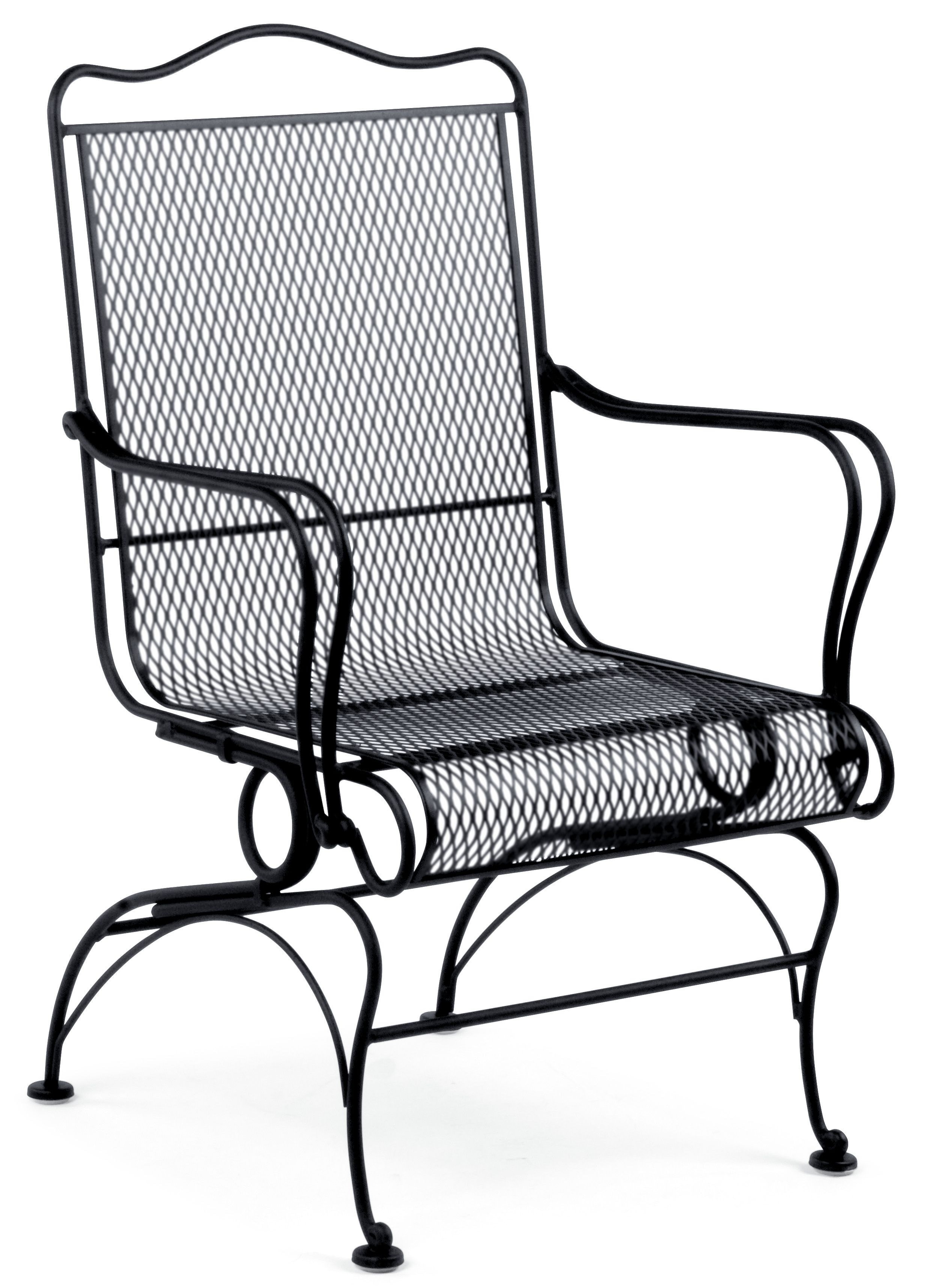 High-Back Coil Spring Dining Chair 1G0066