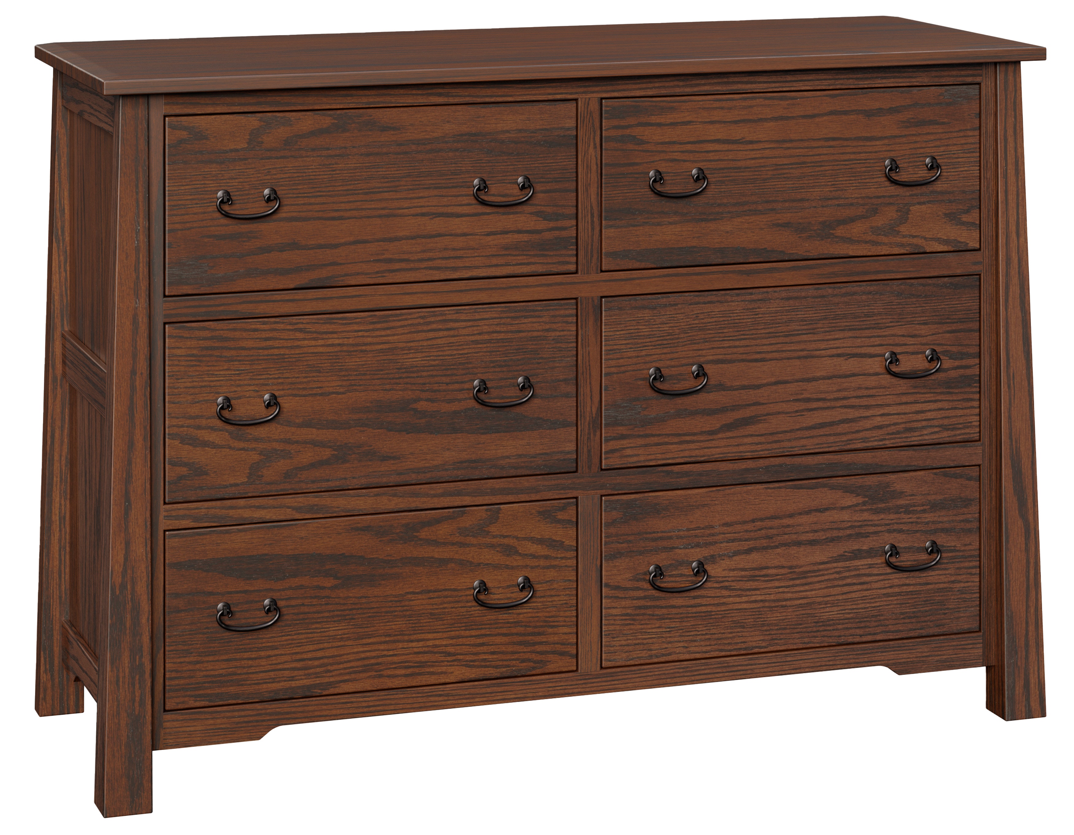  Cambridge 6 Drawer Mule Dresser 
