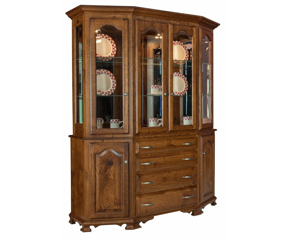  Cantilever 4 Door Hutch 