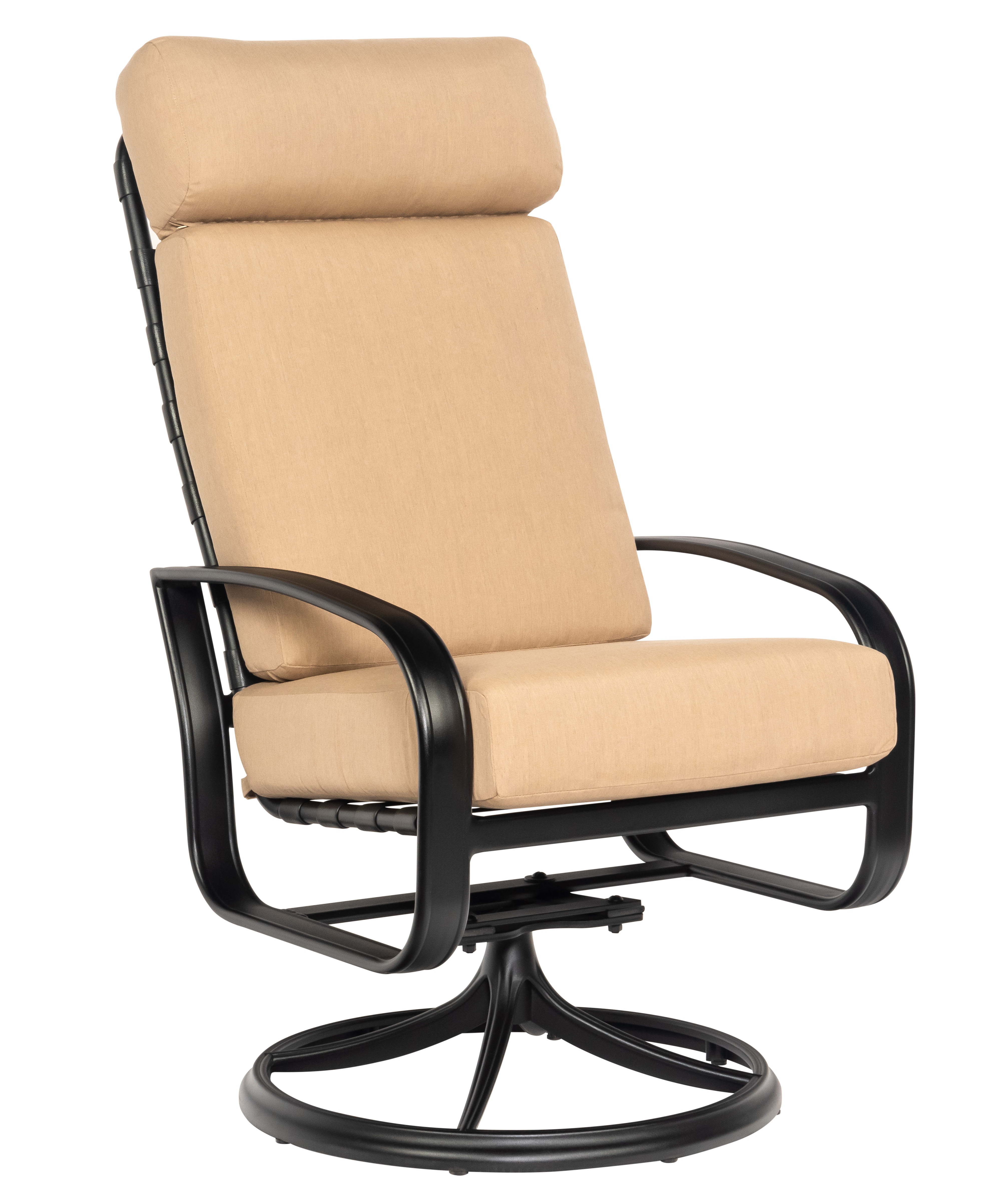 High-Back Swivel Rocking Dining Chair 2EM488