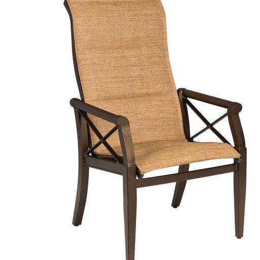 Padded High-Back Dining Arm Chair 3Q0525