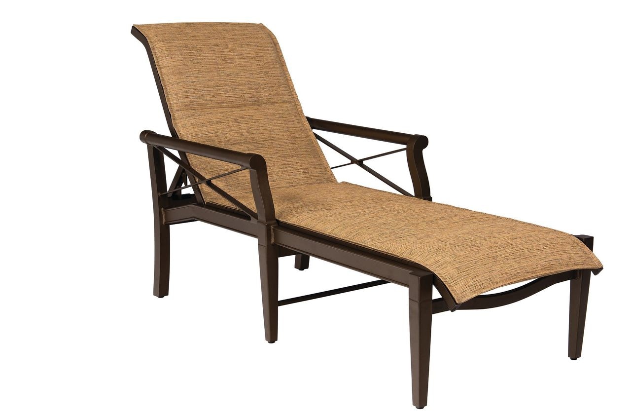 Padded Sling Adjustable Chaise Lounge 3Q0570