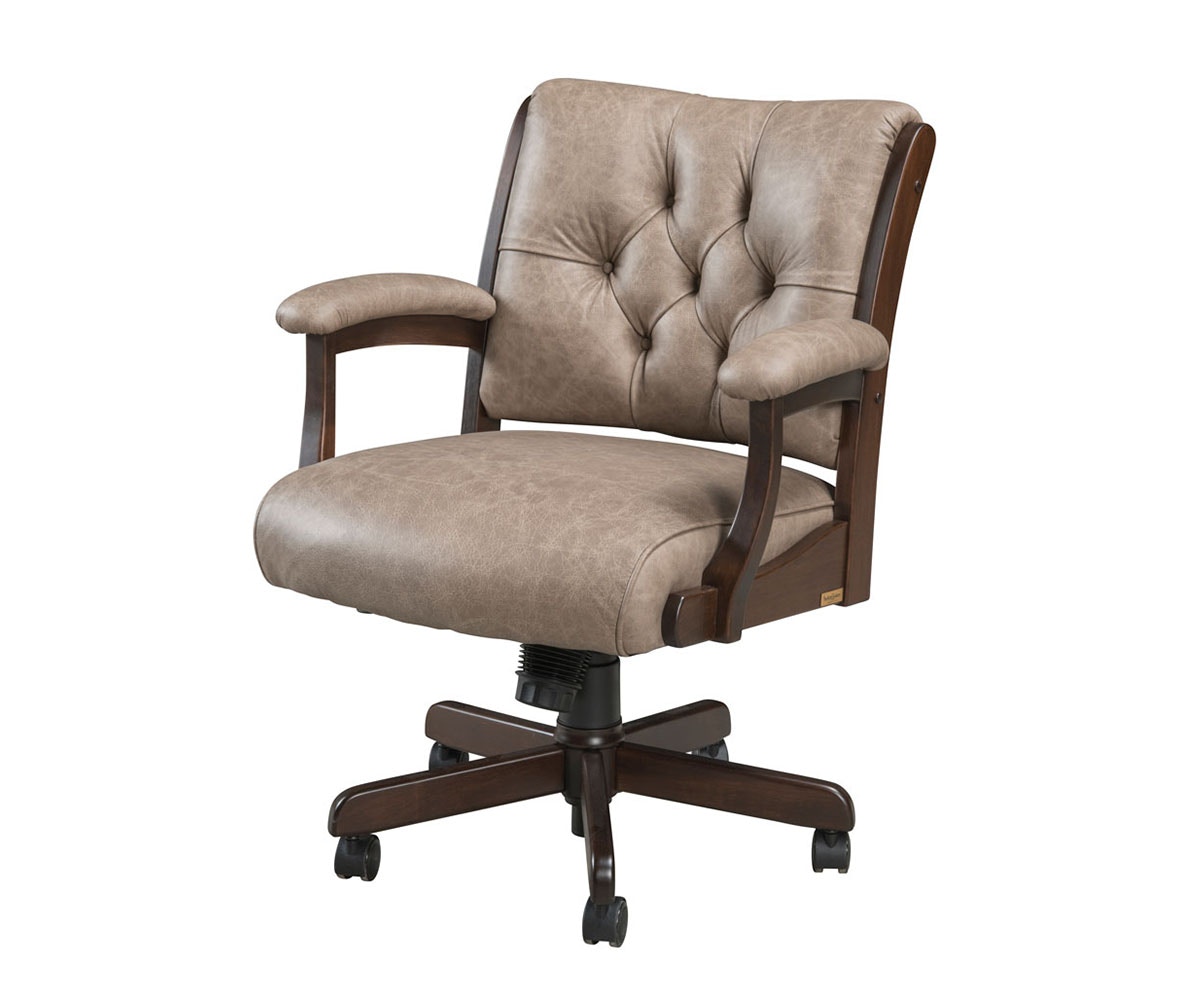  Edelweiss Tufted Desk Arm Chair 