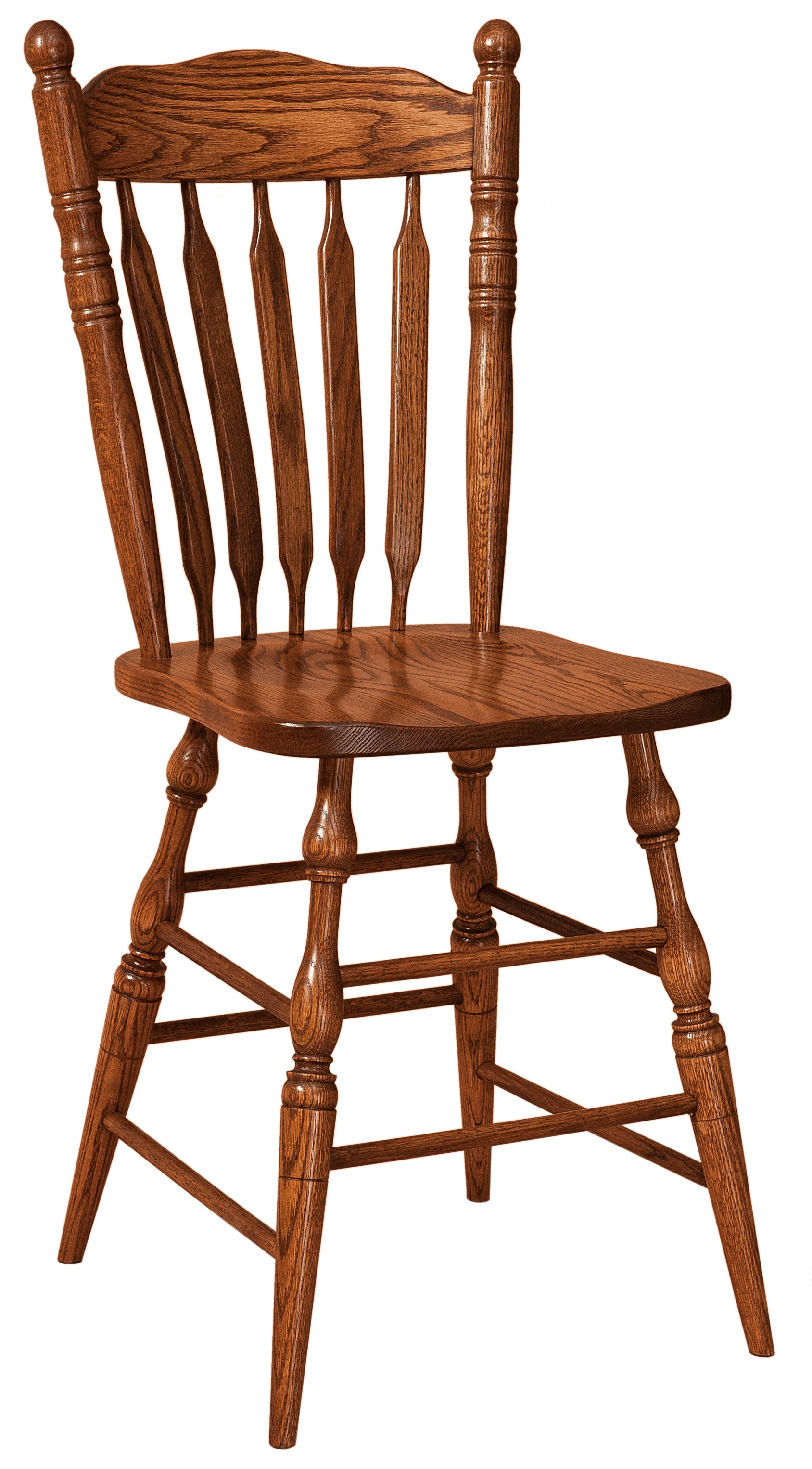  Post Paddle Stationary Bar Stool 