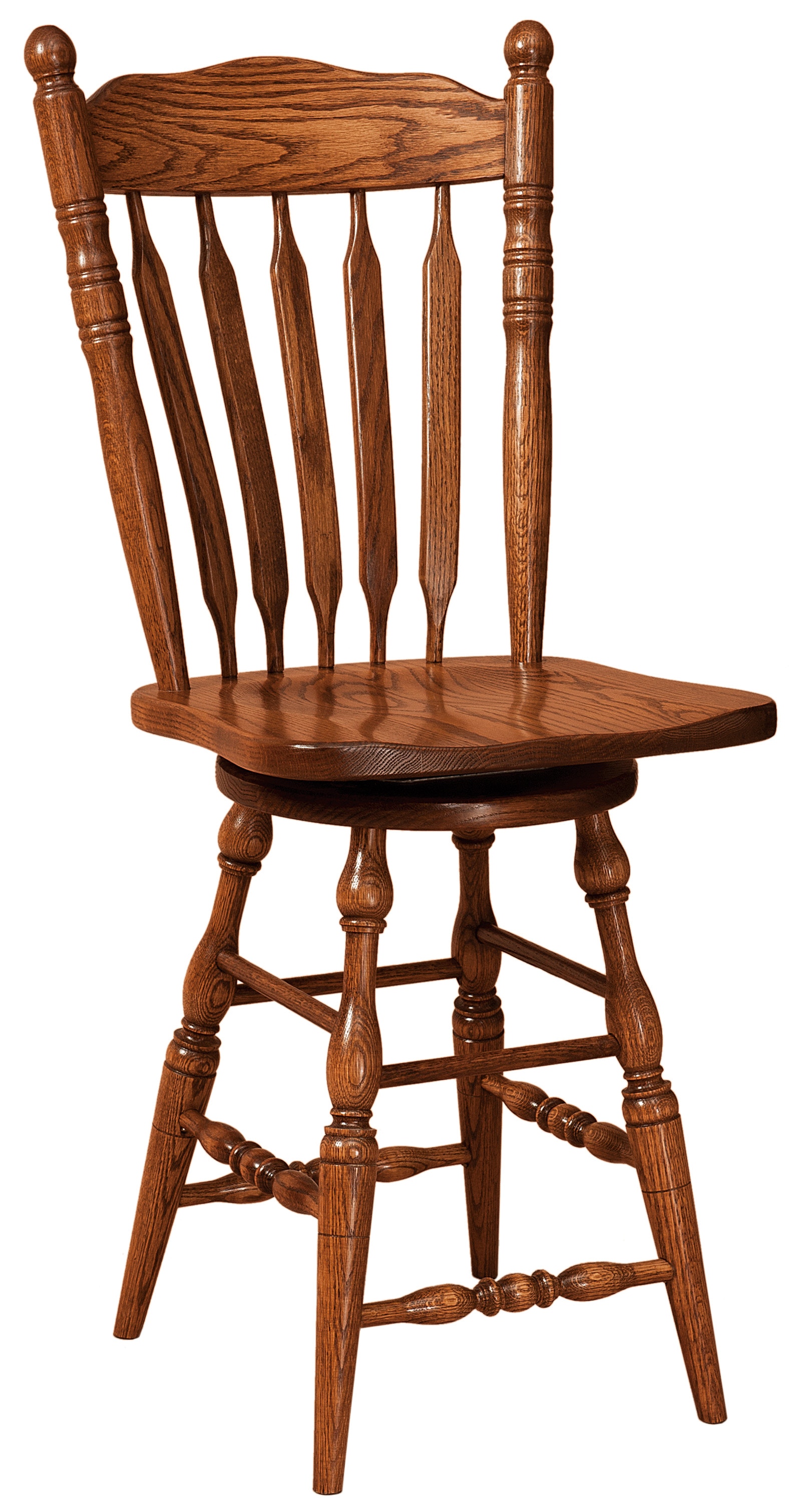  FN Post Paddle Swivel Bar Stool 