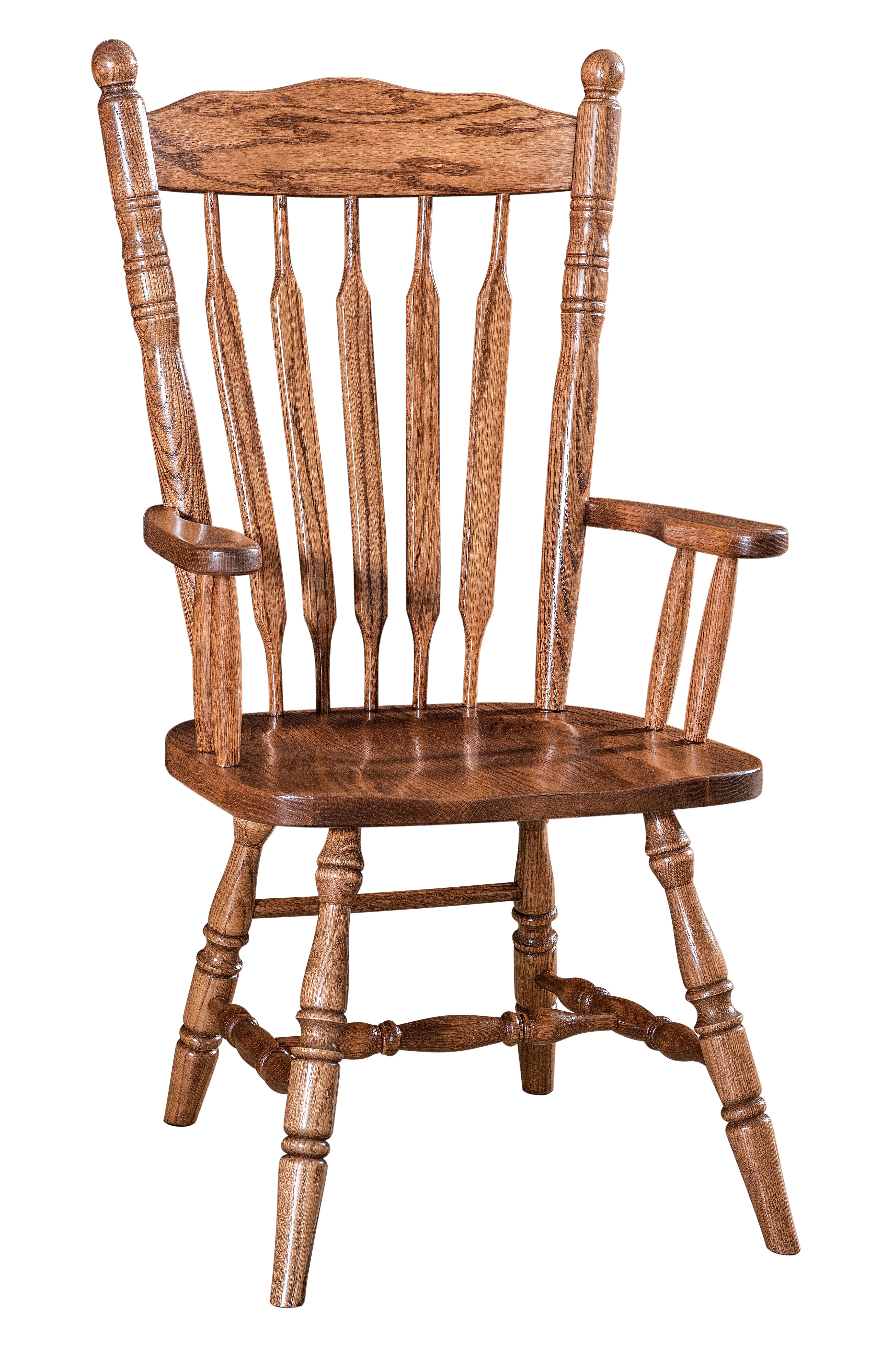  Post Paddle Arm Chair 