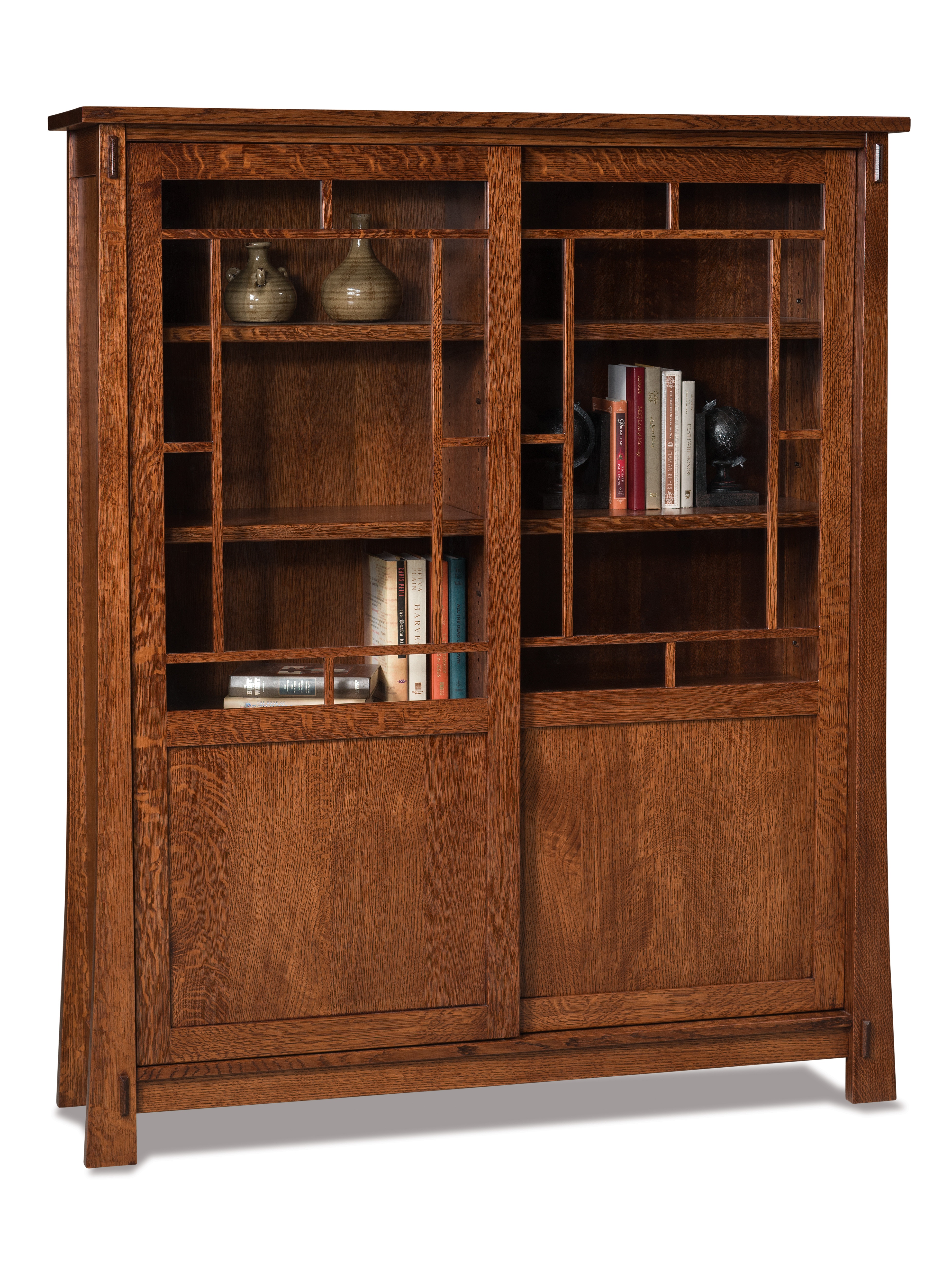  Modesto Double Bookcase 