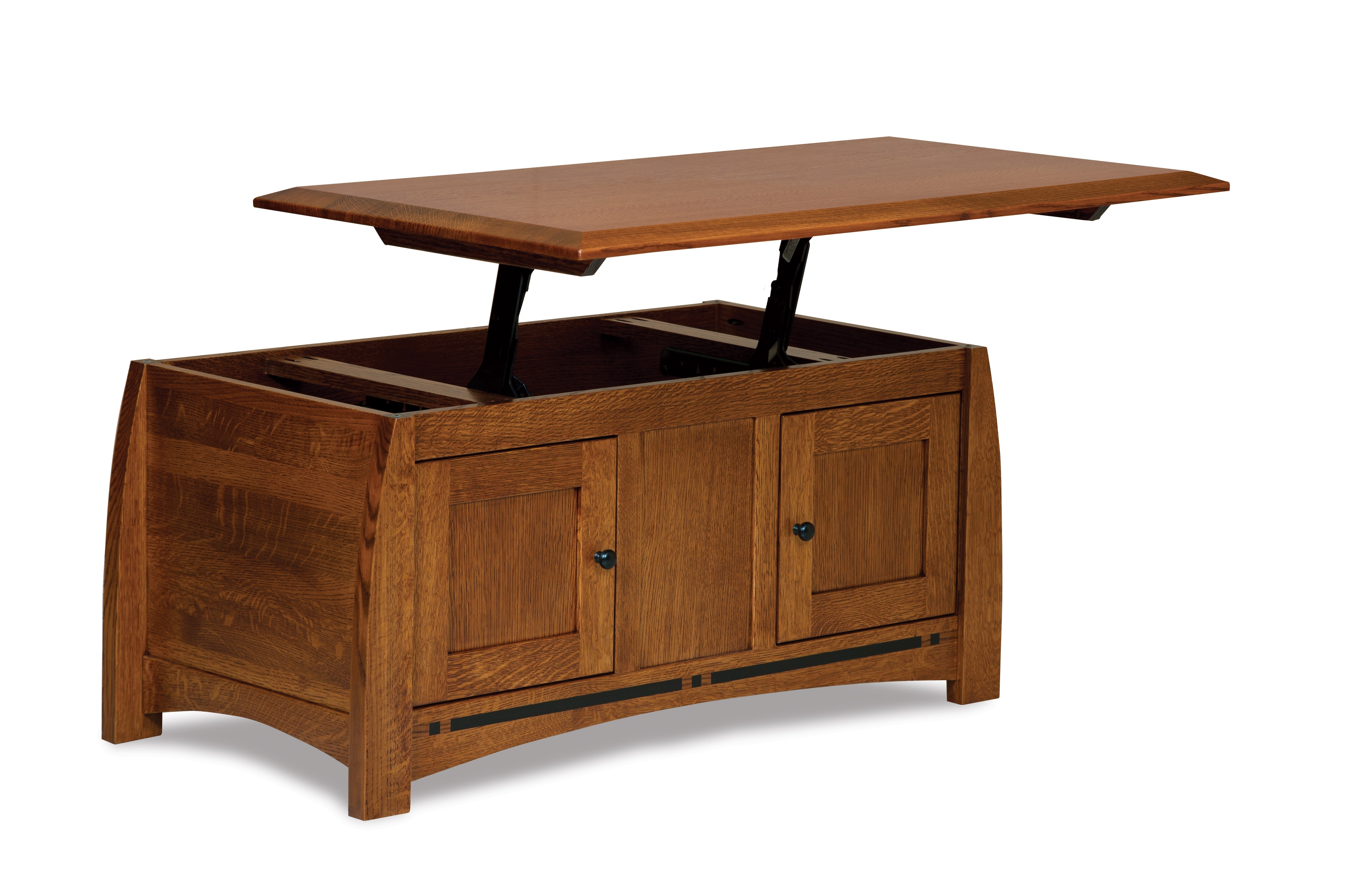  Boulder Creek Enclosed Lift-Top Coffee Table 