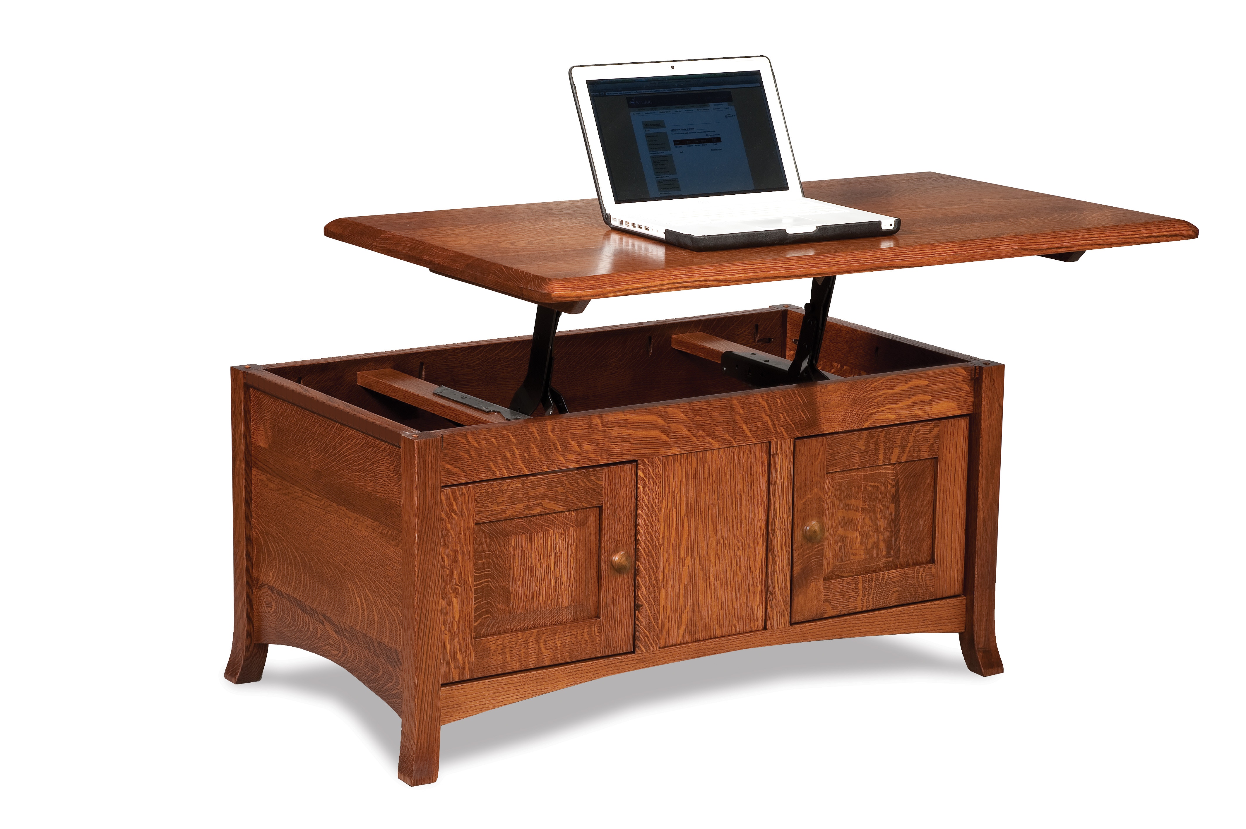  Carlisle Enclosed Lift-Top Coffee Table 
