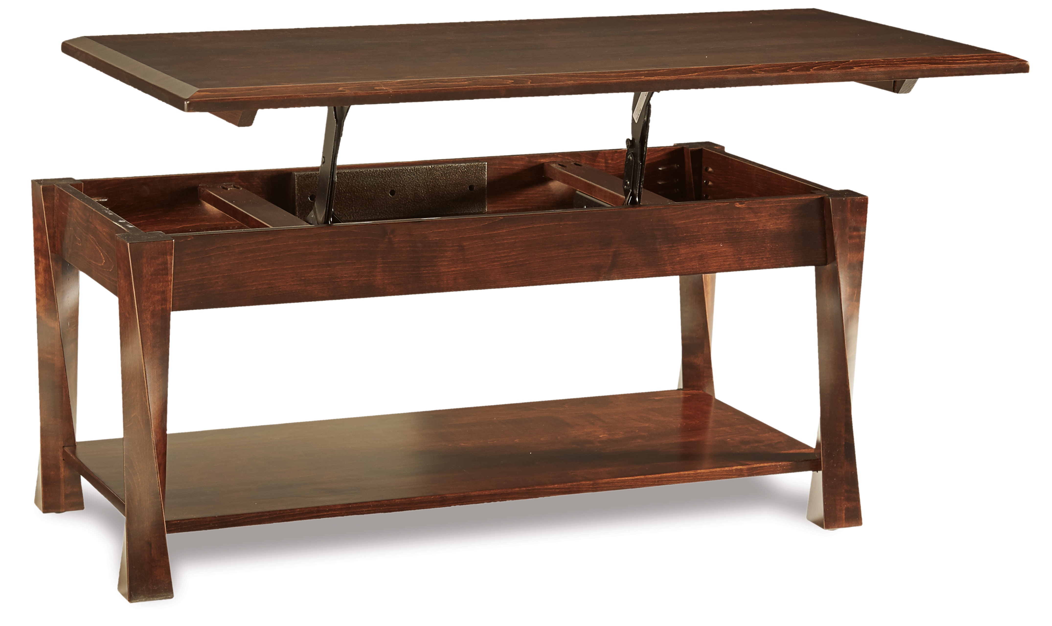  Lexington Arc Lift-Top Coffee Table 