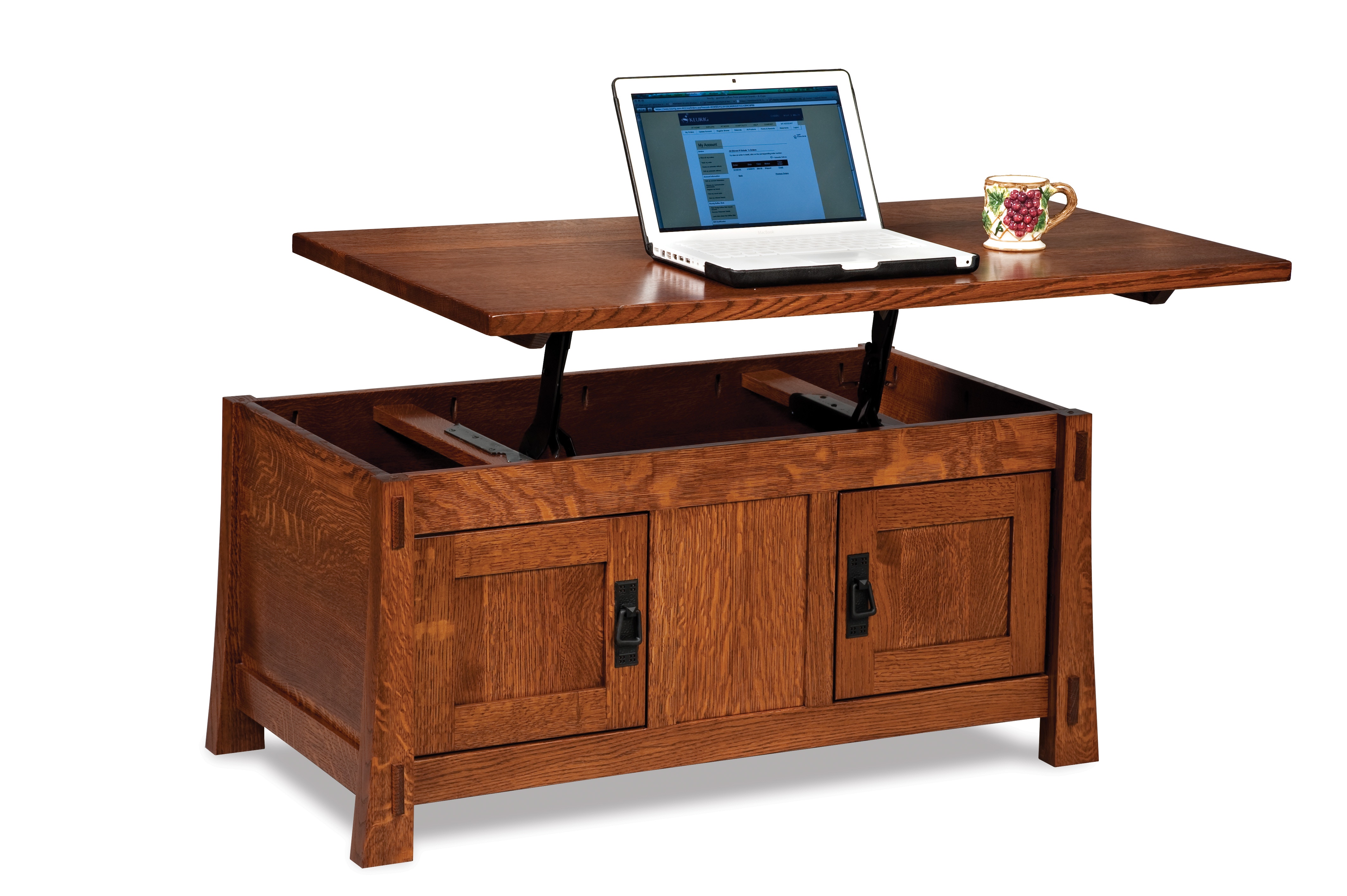  Modesto Enclosed Lift-Top Coffee Table 
