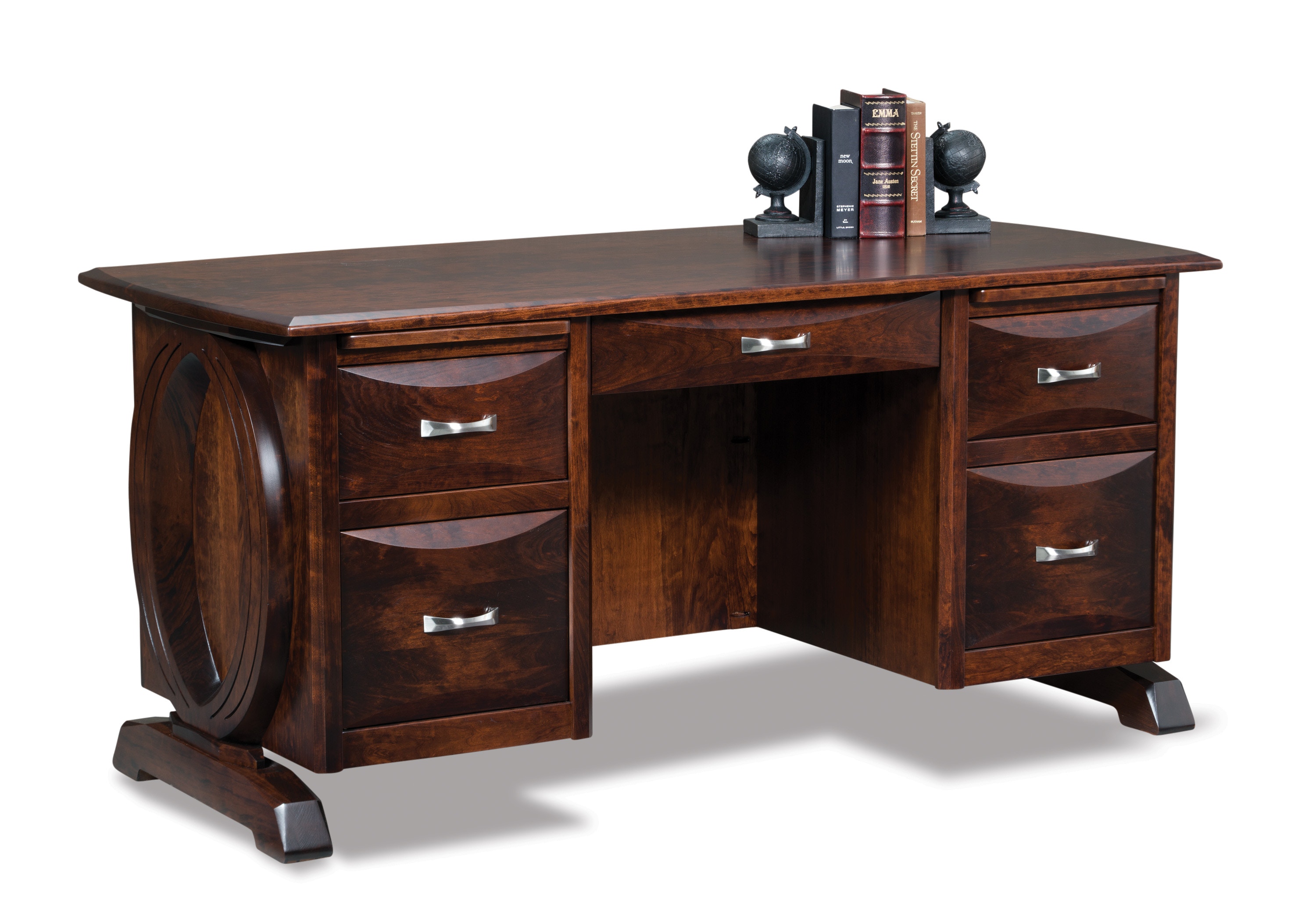  Saratoga Curved Top Desk 