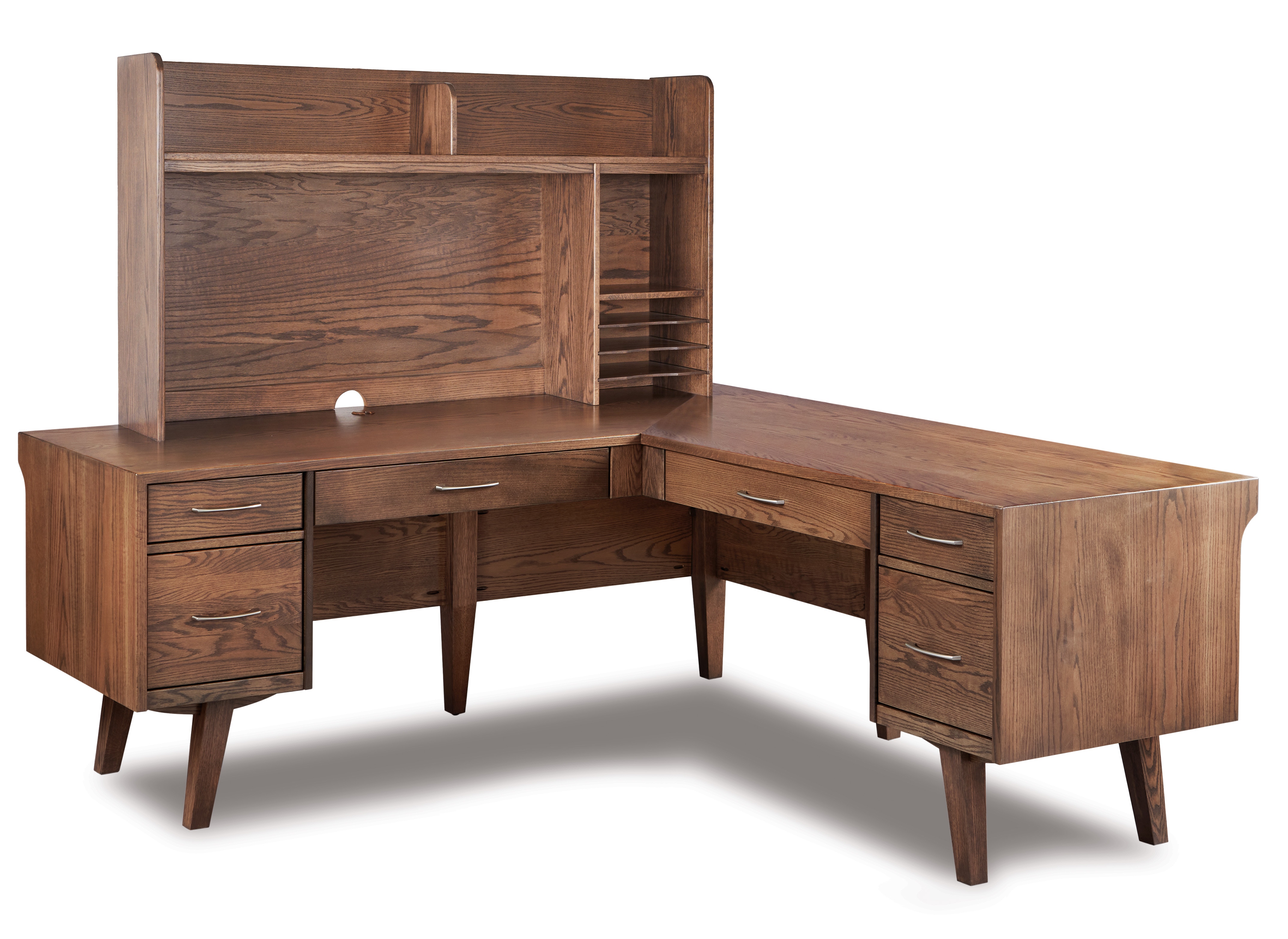  Marina L Desk/Hutch 