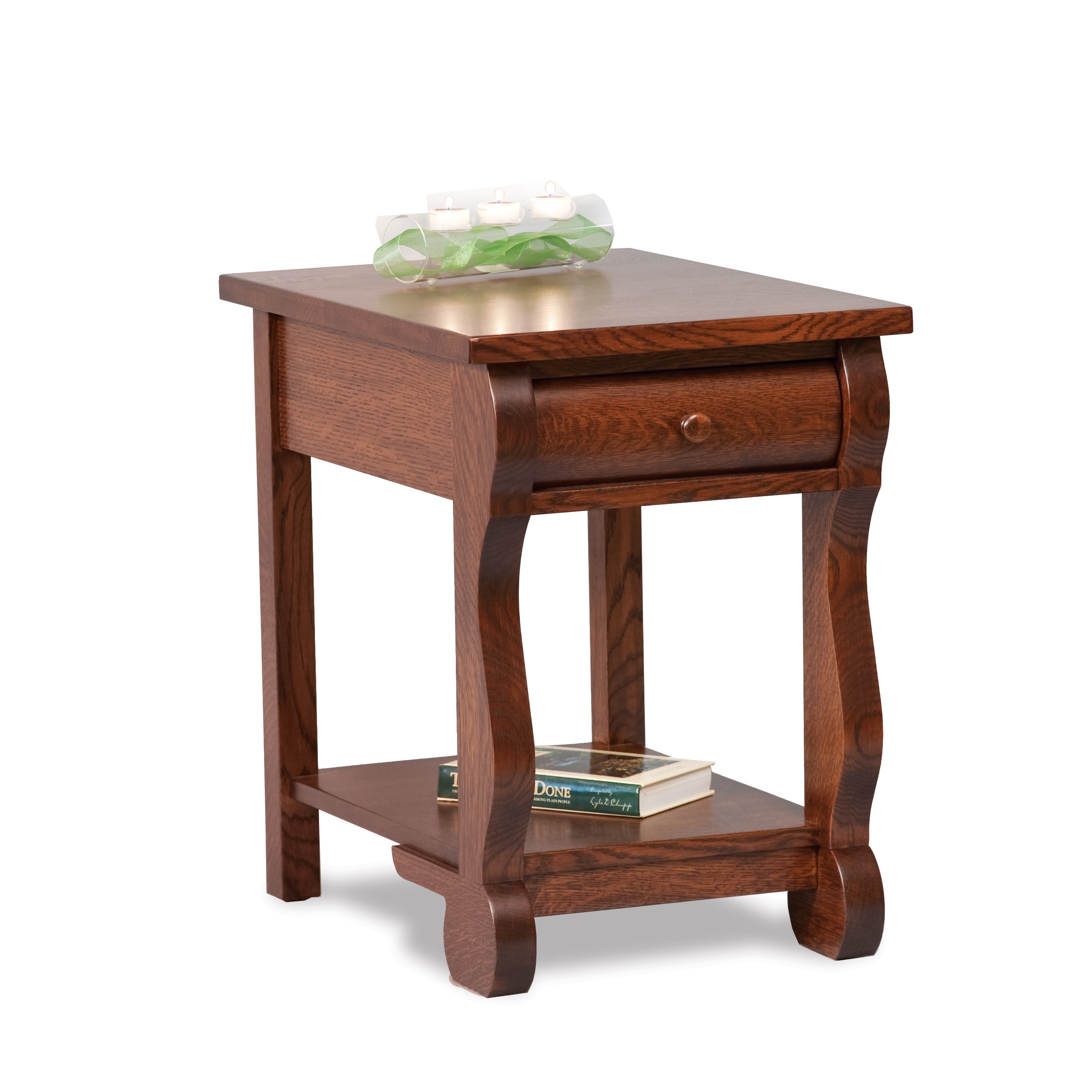  Old Classic Sleigh End Table 