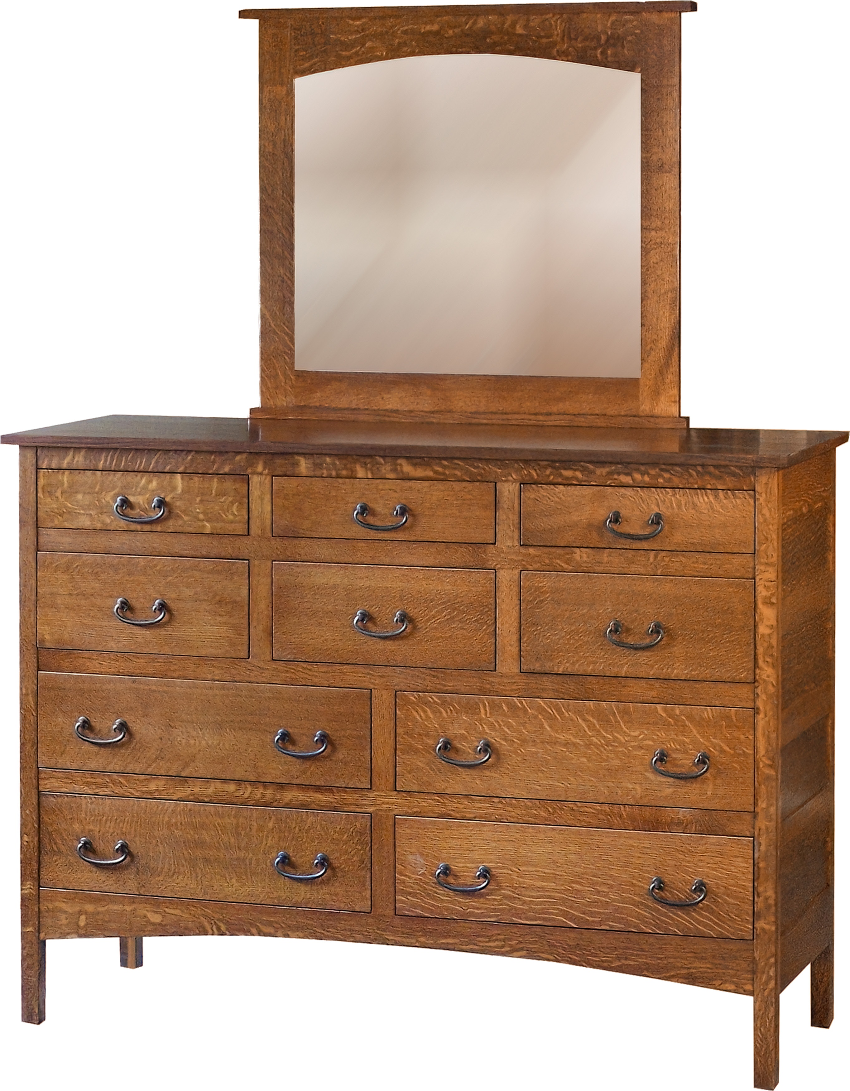  Granny Mule Dresser with Mirror 