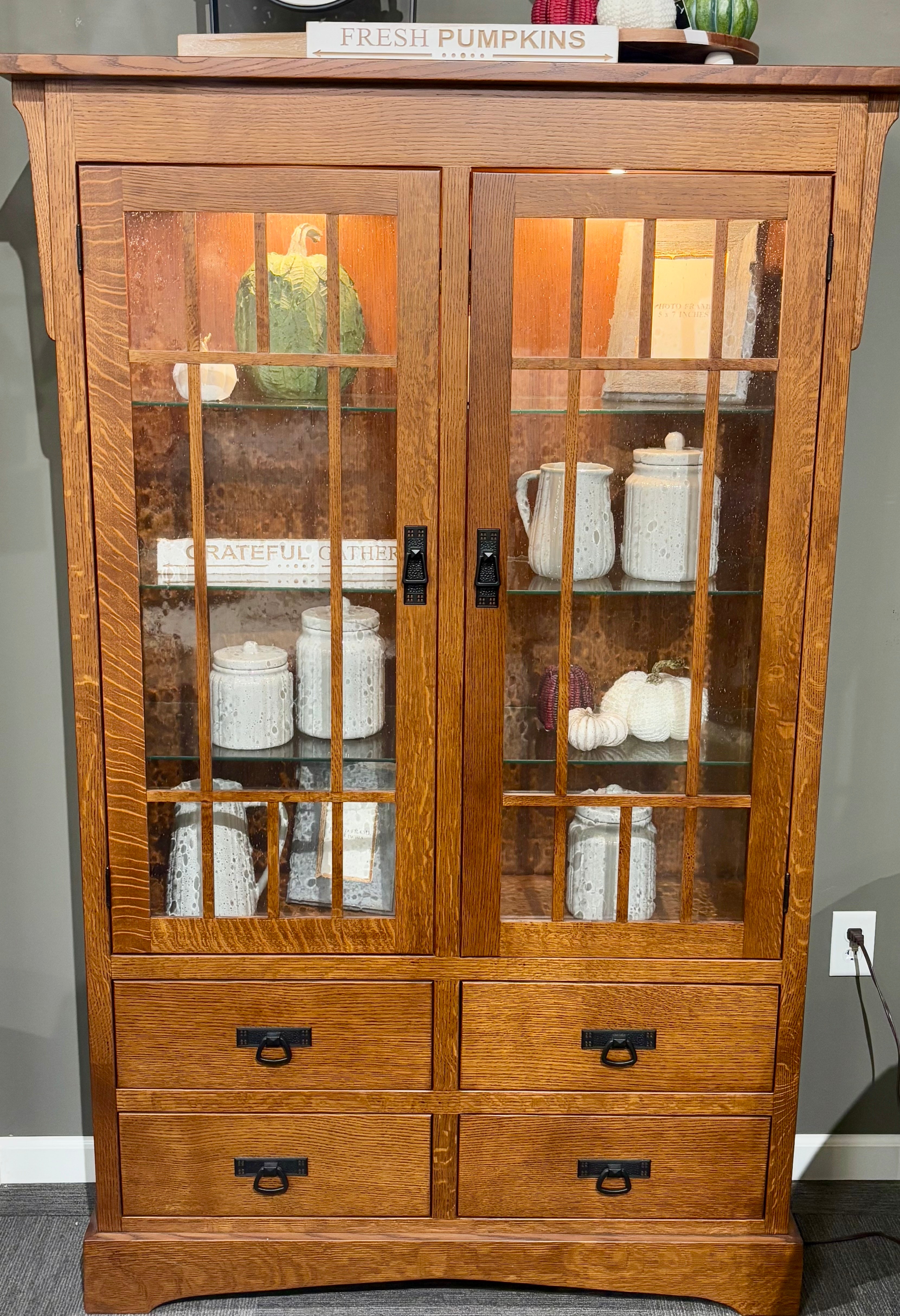  Norway Mission Bookcase: Clearance $2399 