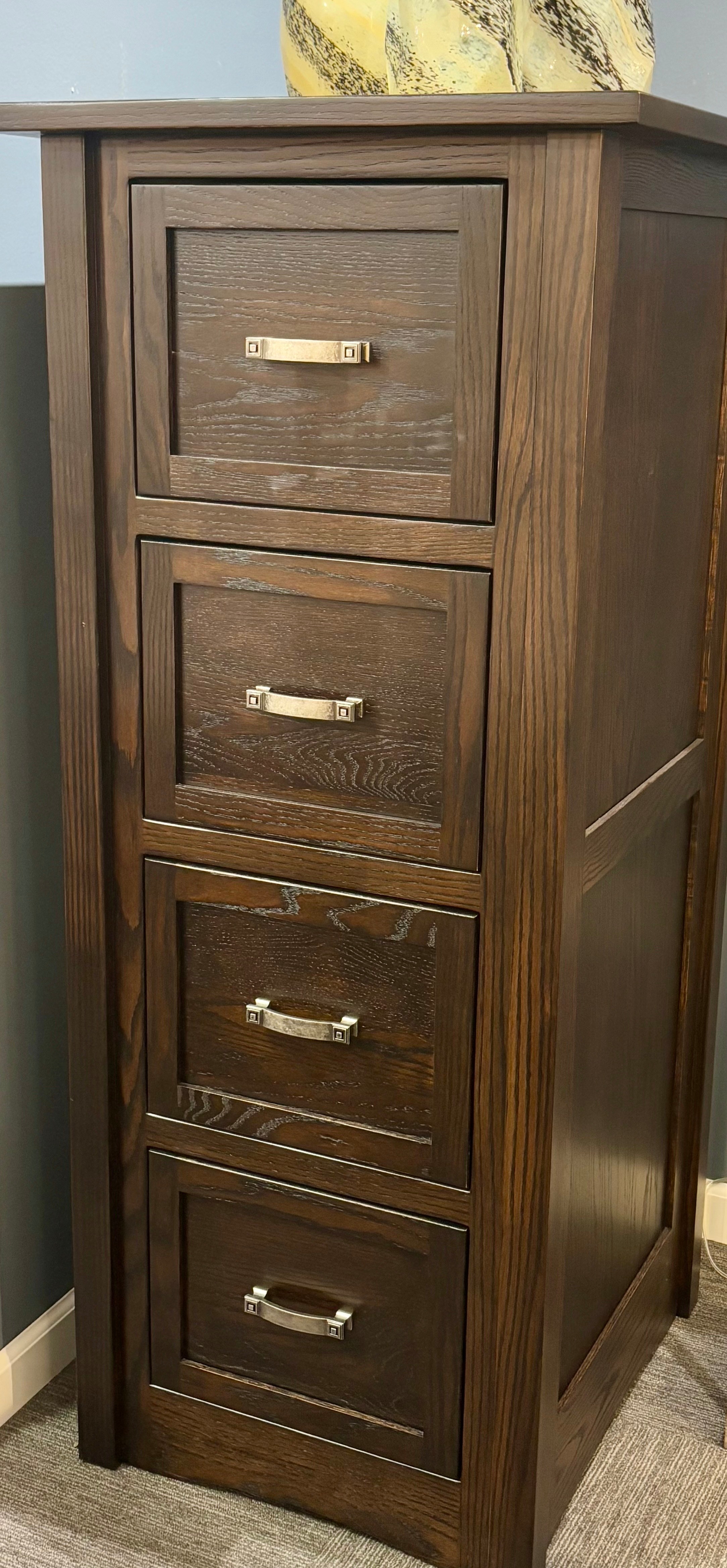  Victorian File Cabinet 4-Dwr: Clearnce $1759 