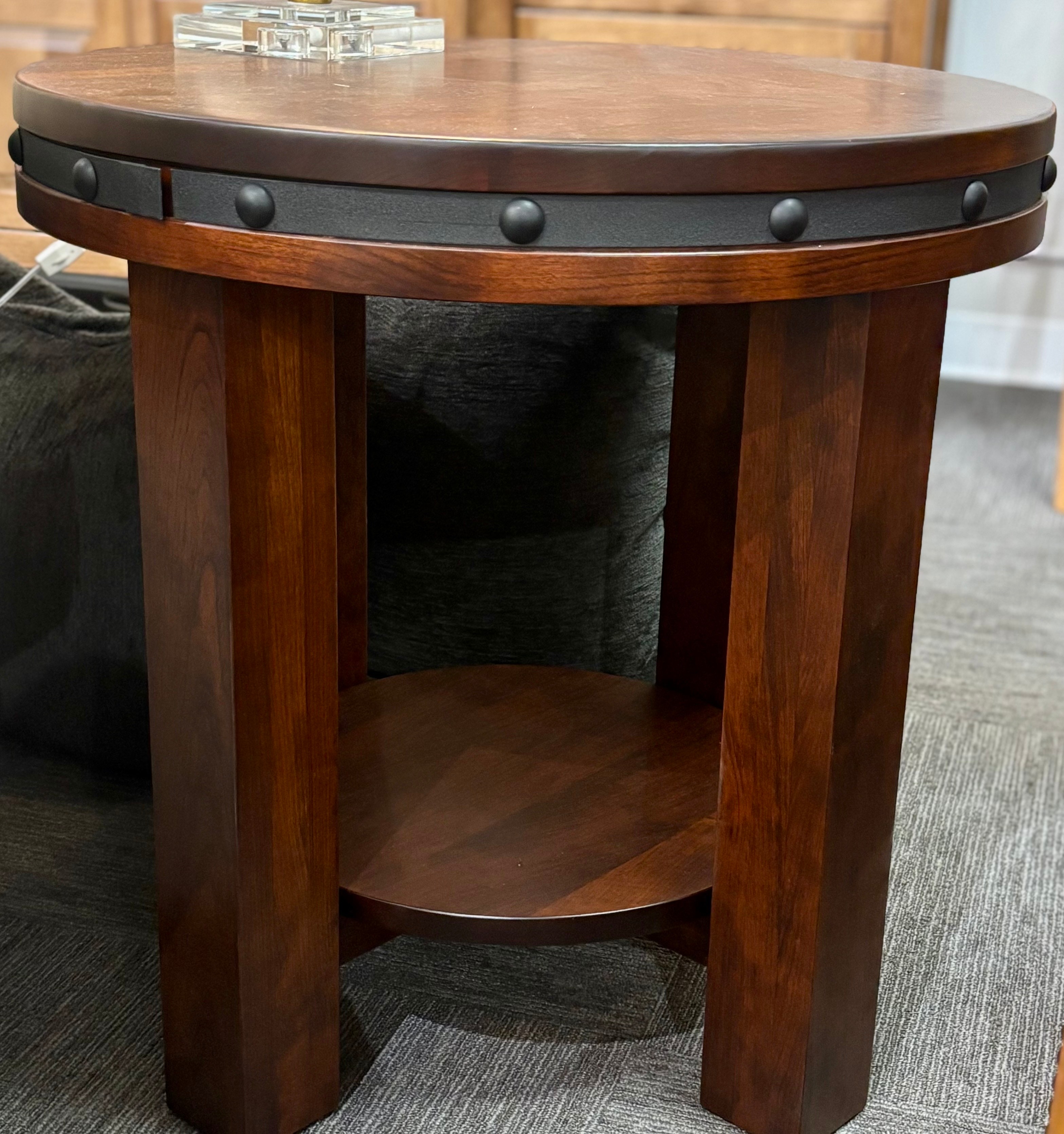  Pasadena End Table 24"Round: Clearance $799 