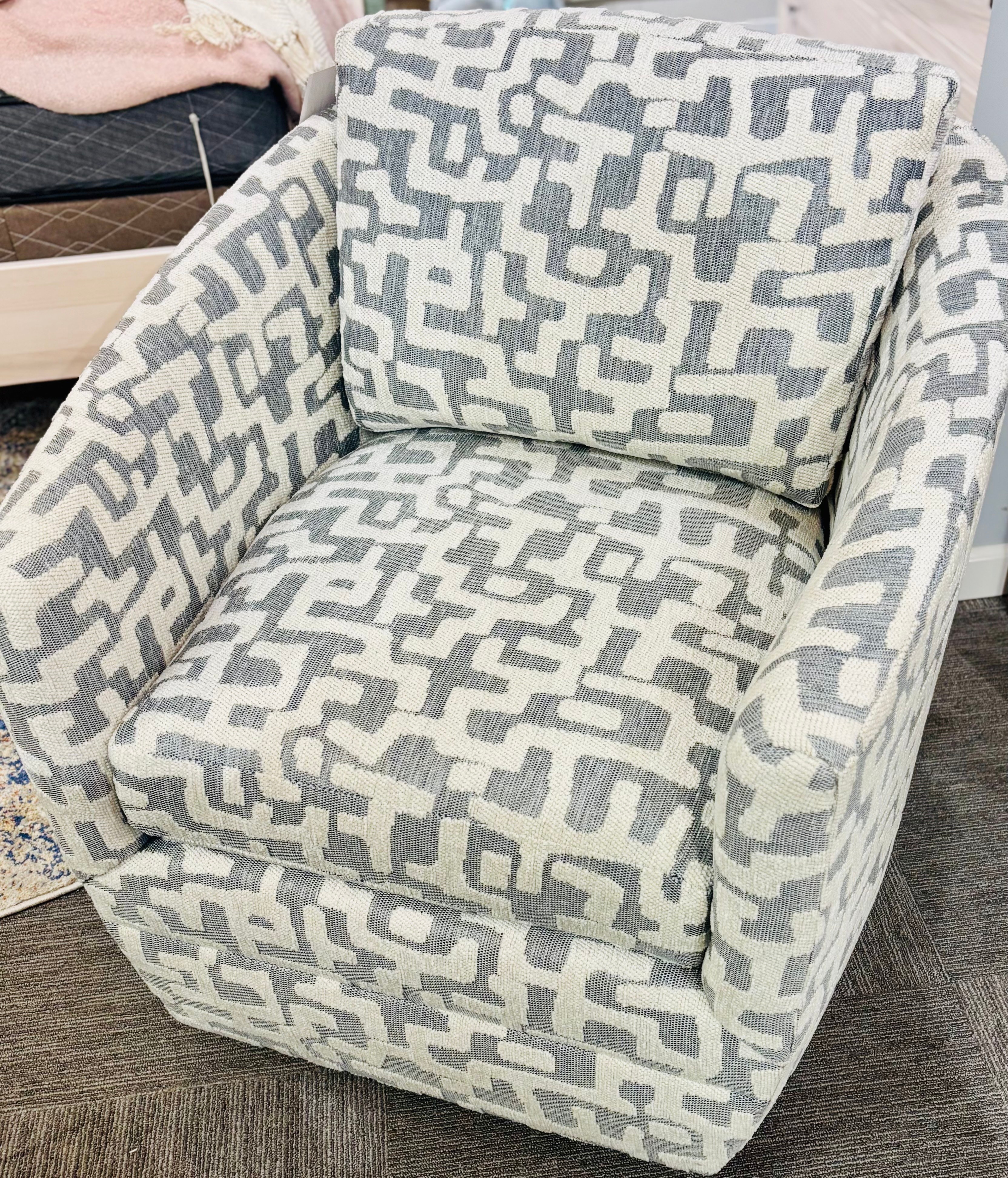  Cullen Swivel Chair: Clearance $1489 