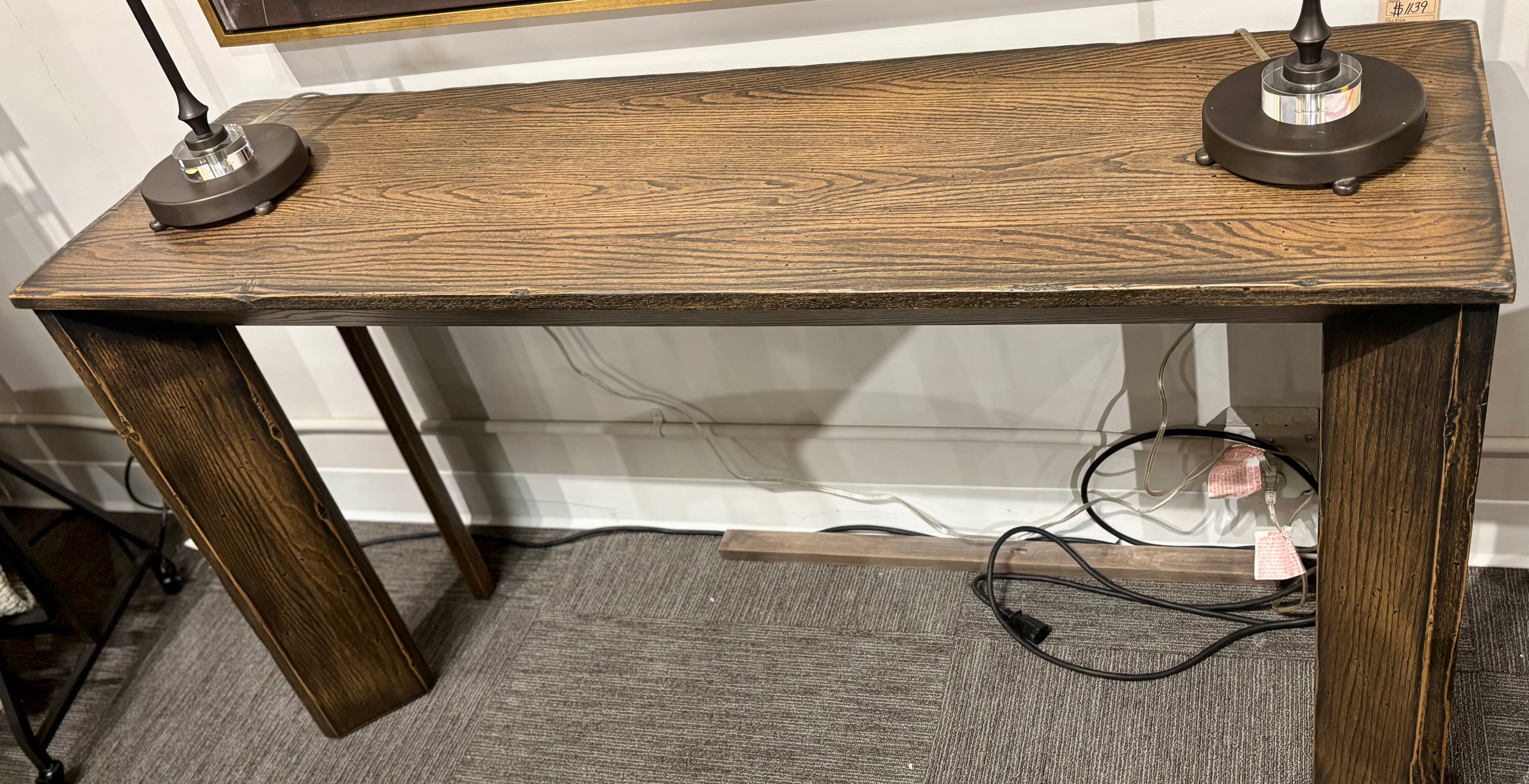  CV Open Sofa Table: Clearance $479 