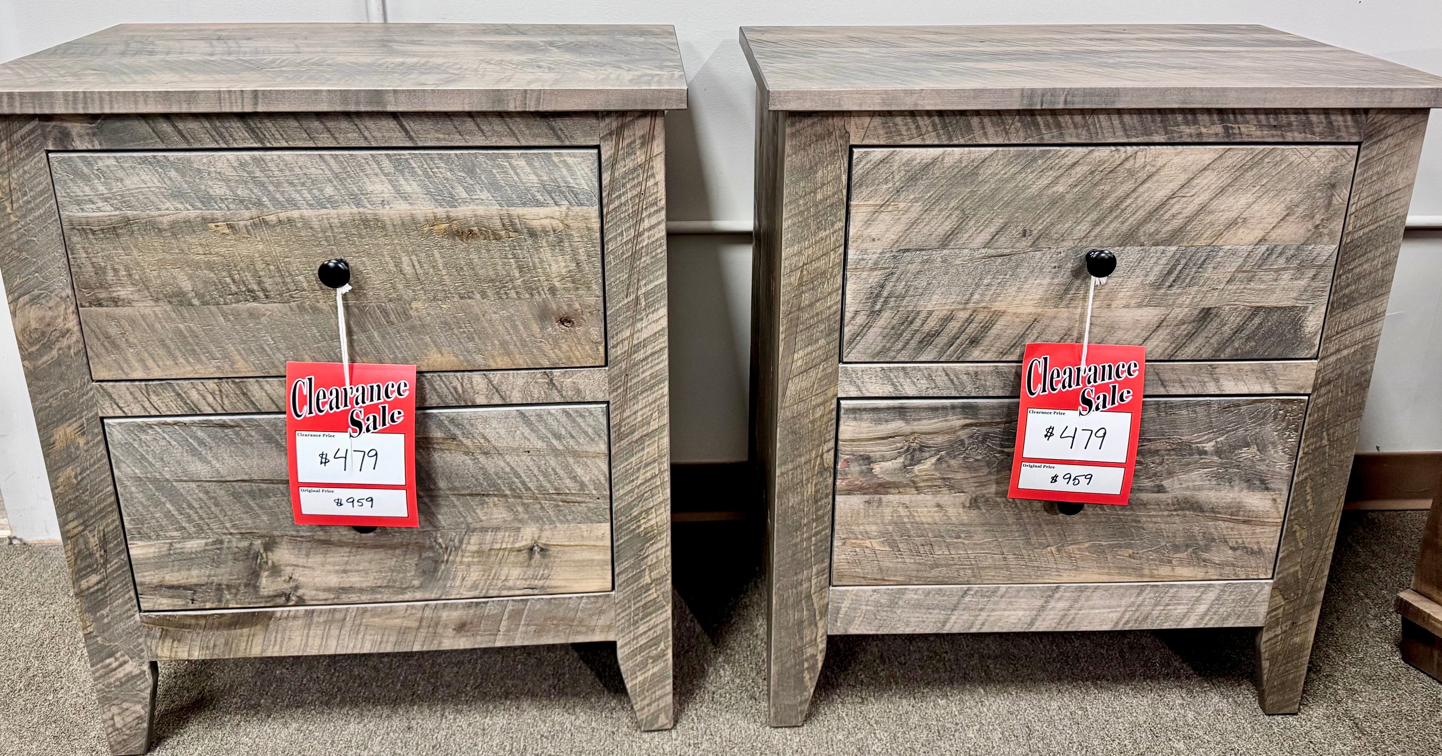  Livingston Nightstand 2-Dwr: Clearance $479 