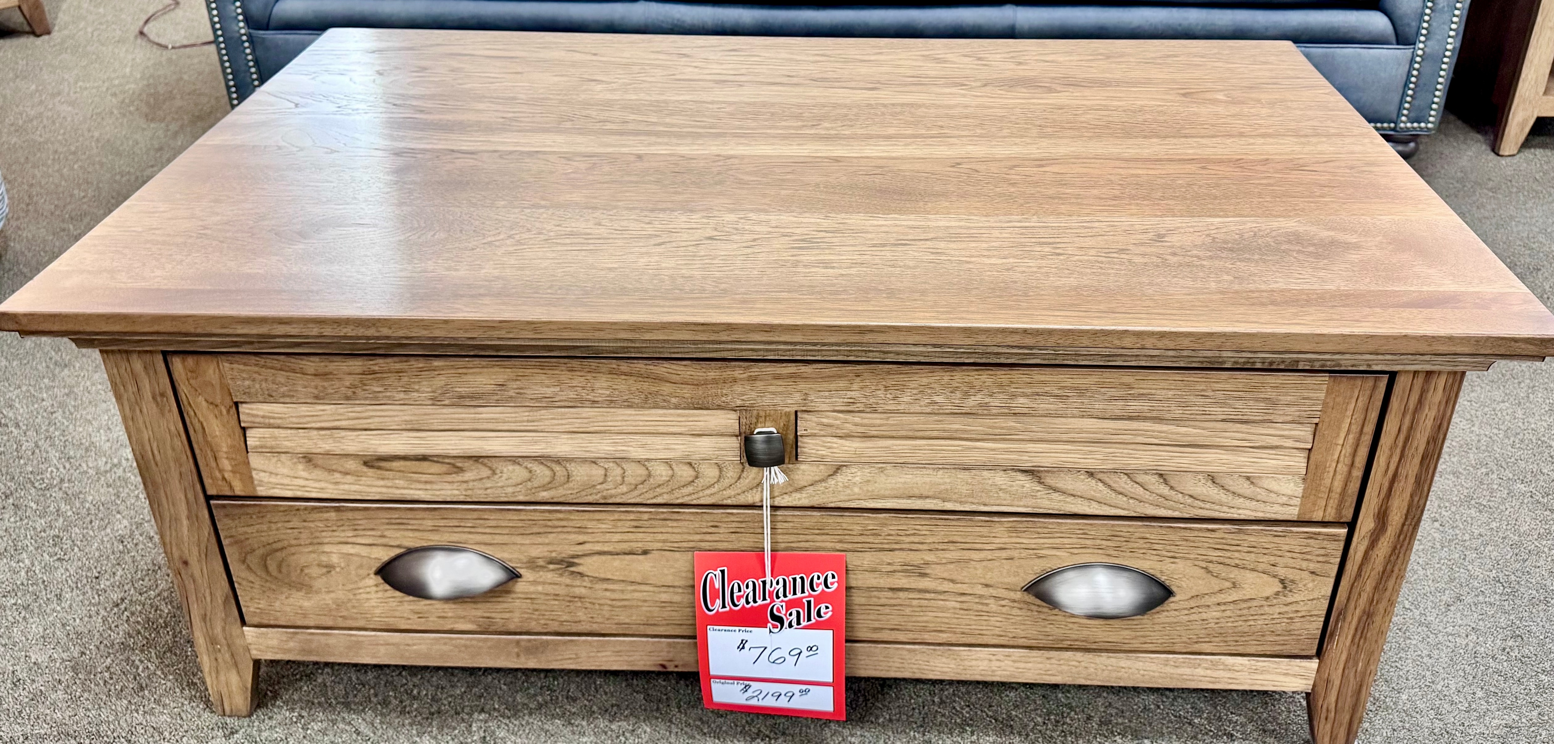  CV Cottage Coffee Table: Clearance $769 