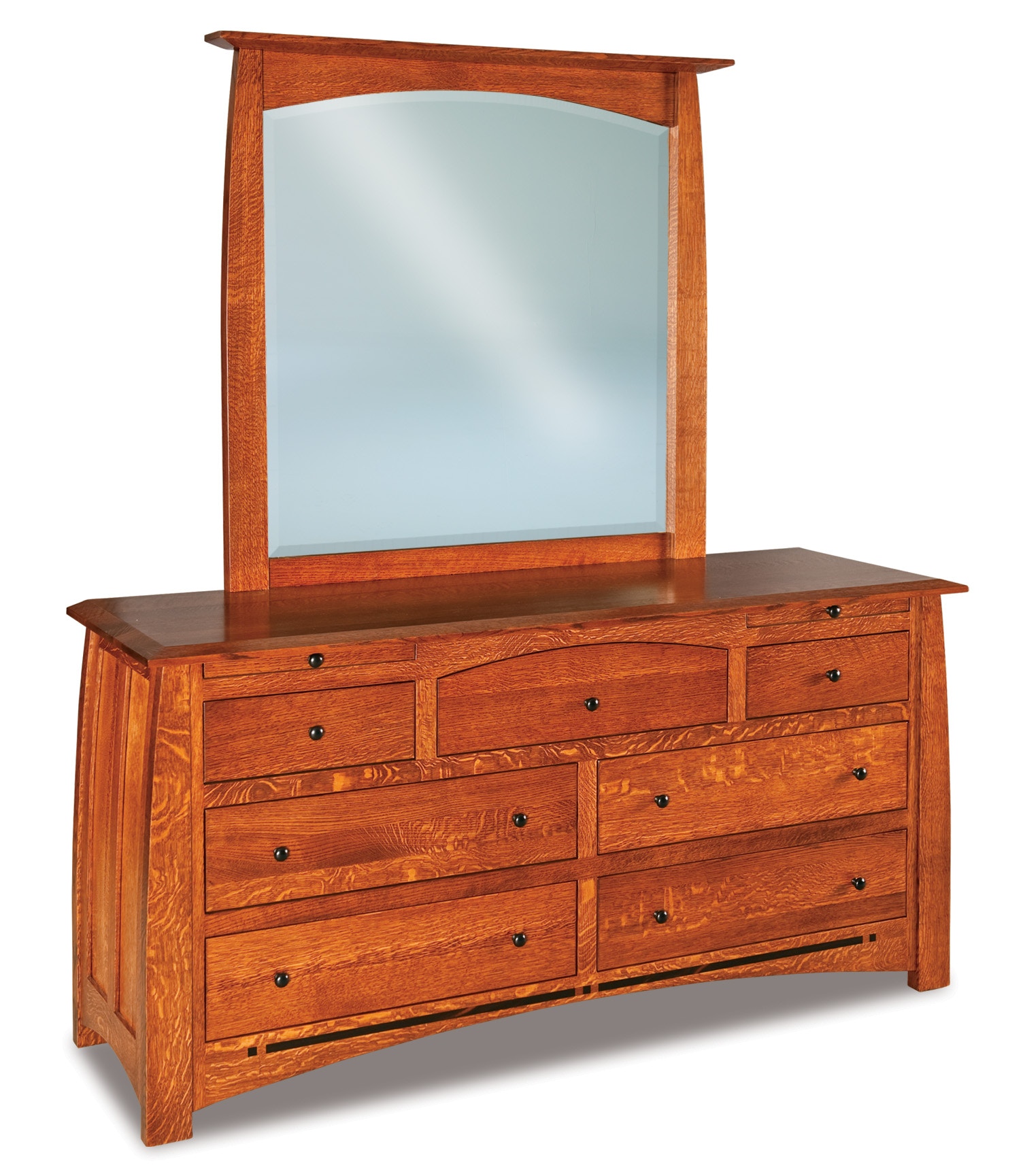  Boulder Creek 7 Dw Dresser with 2 Jewelry Dw. 