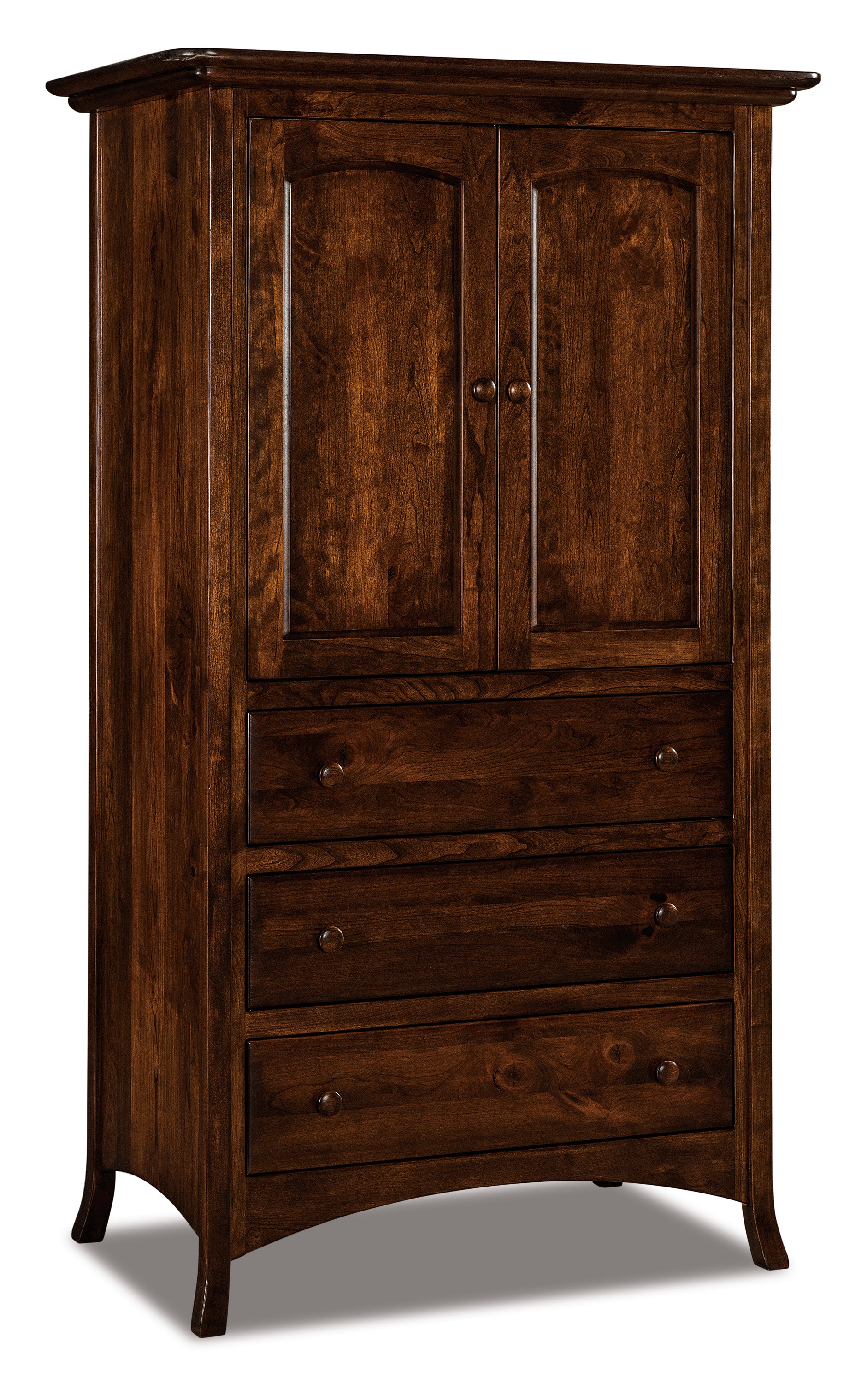  Carlisle Armoire 3 Dw., 2 Dr., 2 Shelves 