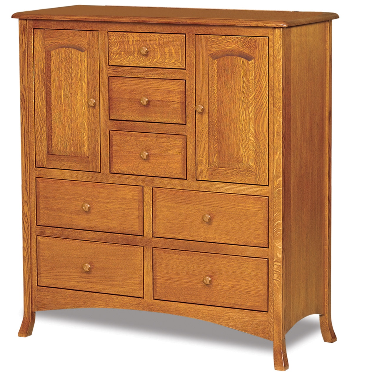  Carlisle His & Hers Chest 7 Dw., 2 Dr., 4 Shelves 