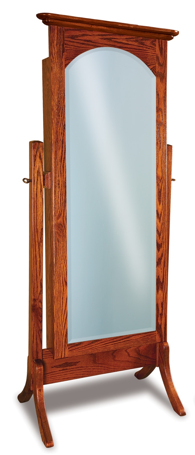  Carlisle Bev. Cheval Mirror 