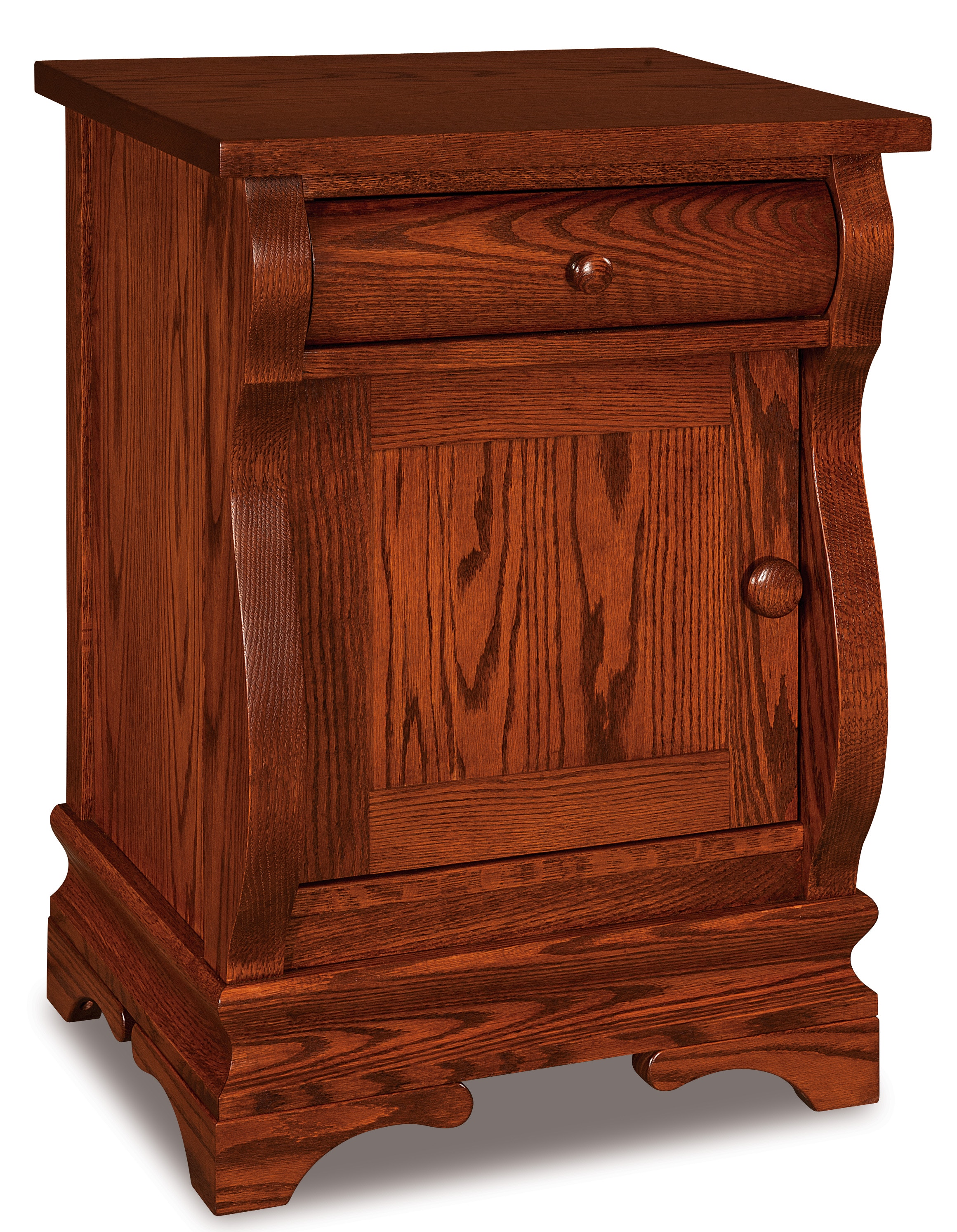  Chippewa Sleigh 1 Dw. Nightstand. 