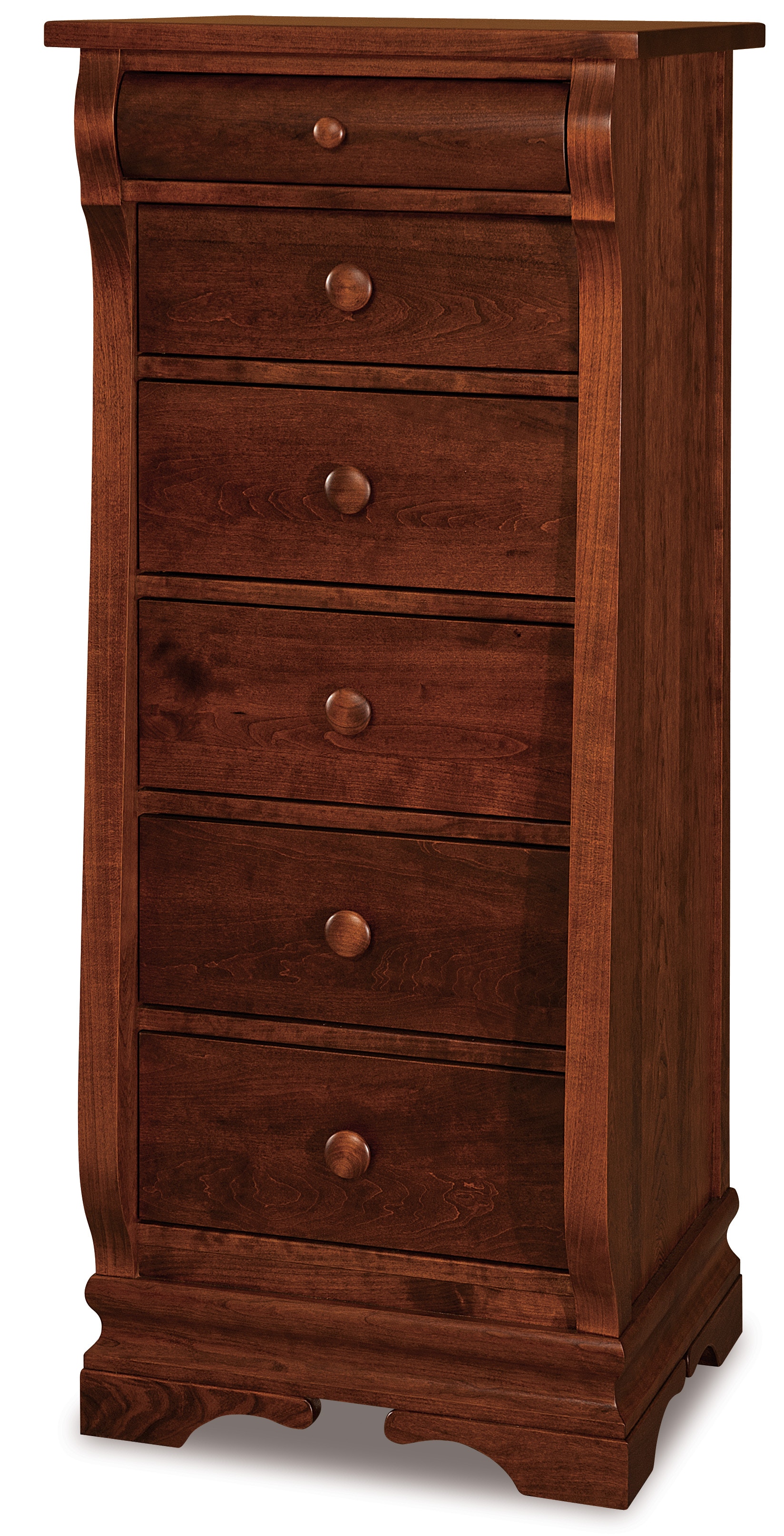  Chippewa Sleigh 6 Dw. Lingerie Chest 