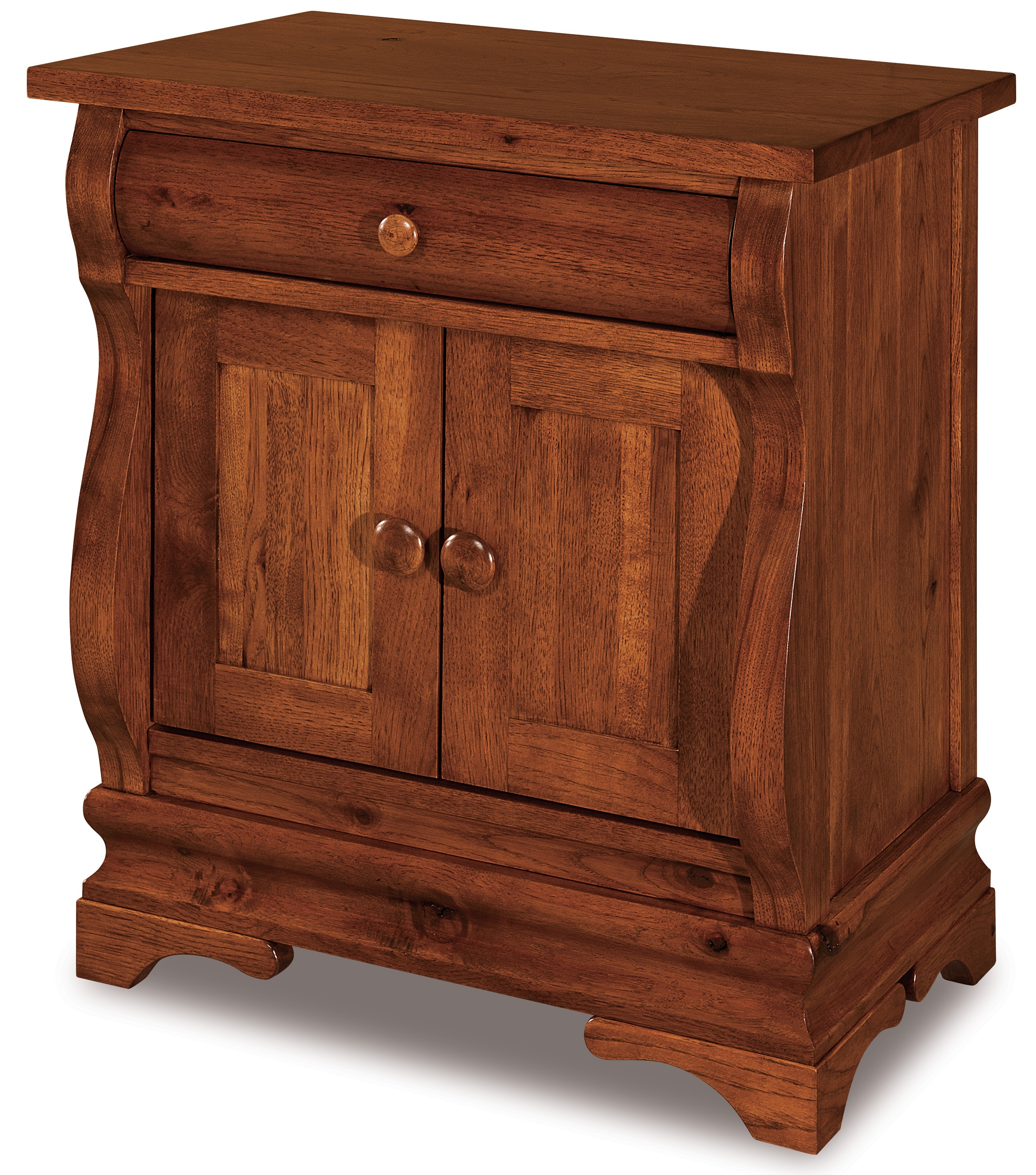  Chippewa Sleigh 1 Dw. Nightstand. 