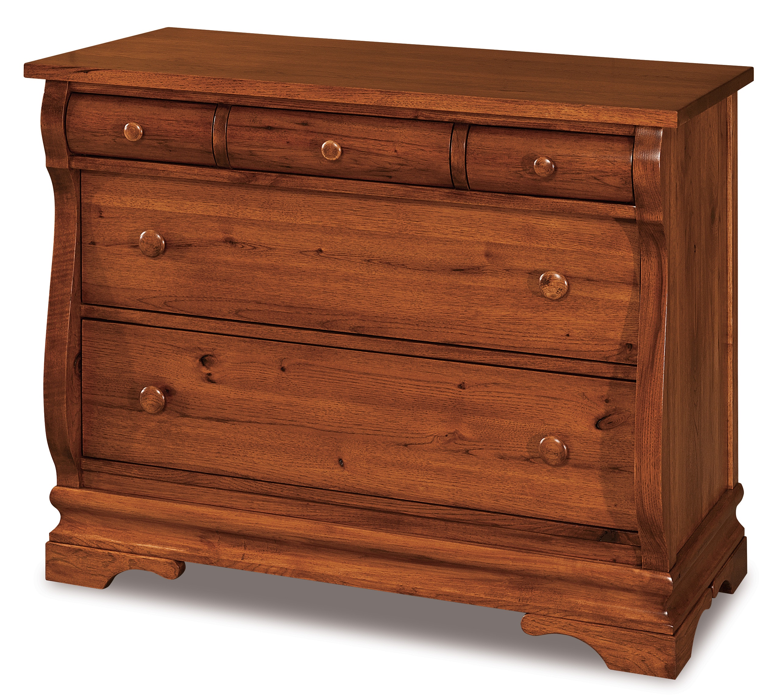  Chippewa Sleigh 5 Dw. Child’s Chest 