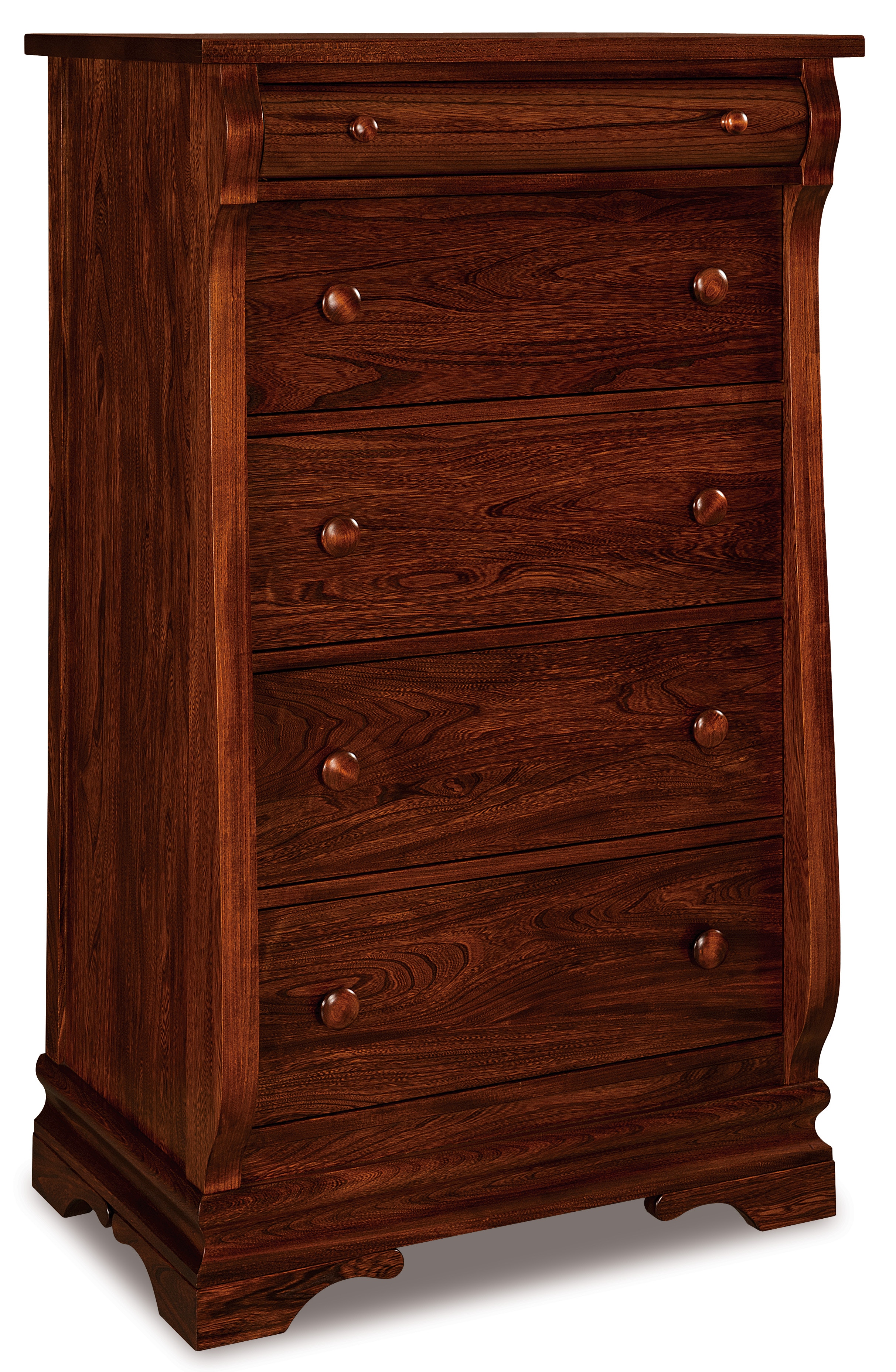 Chippewa Sleigh 5 Dw. Chest 