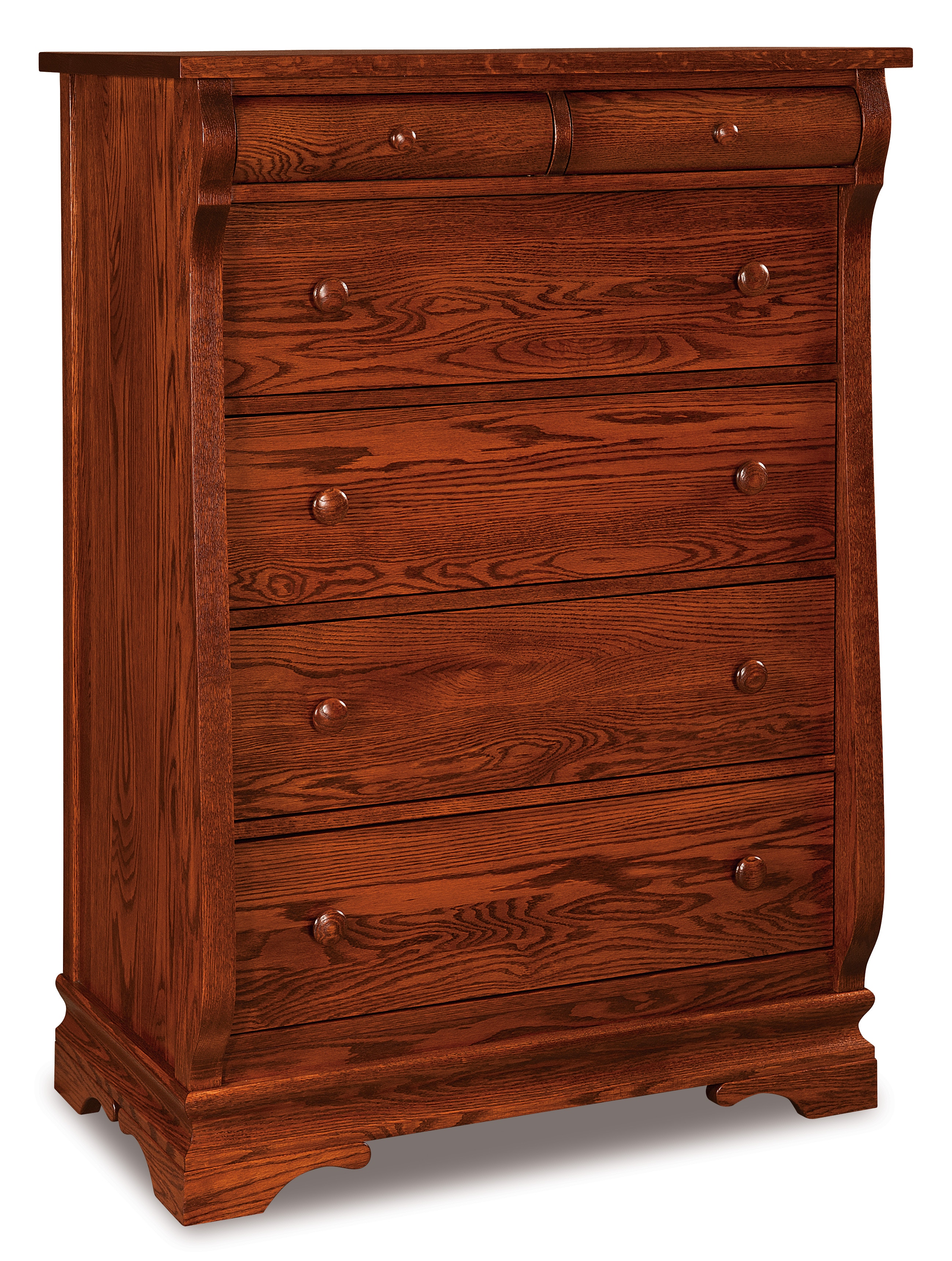  Chippewa Sleigh 6 Dw. Chest 