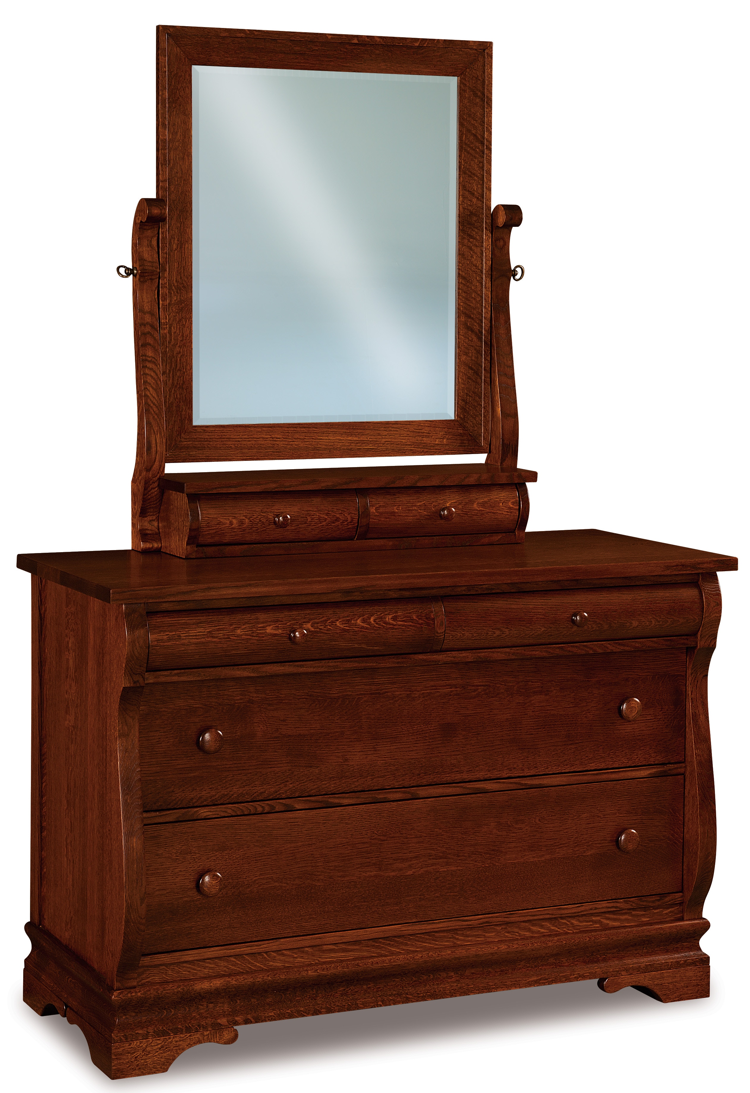  Chippewa Sleigh 4 Dw. Dresser 