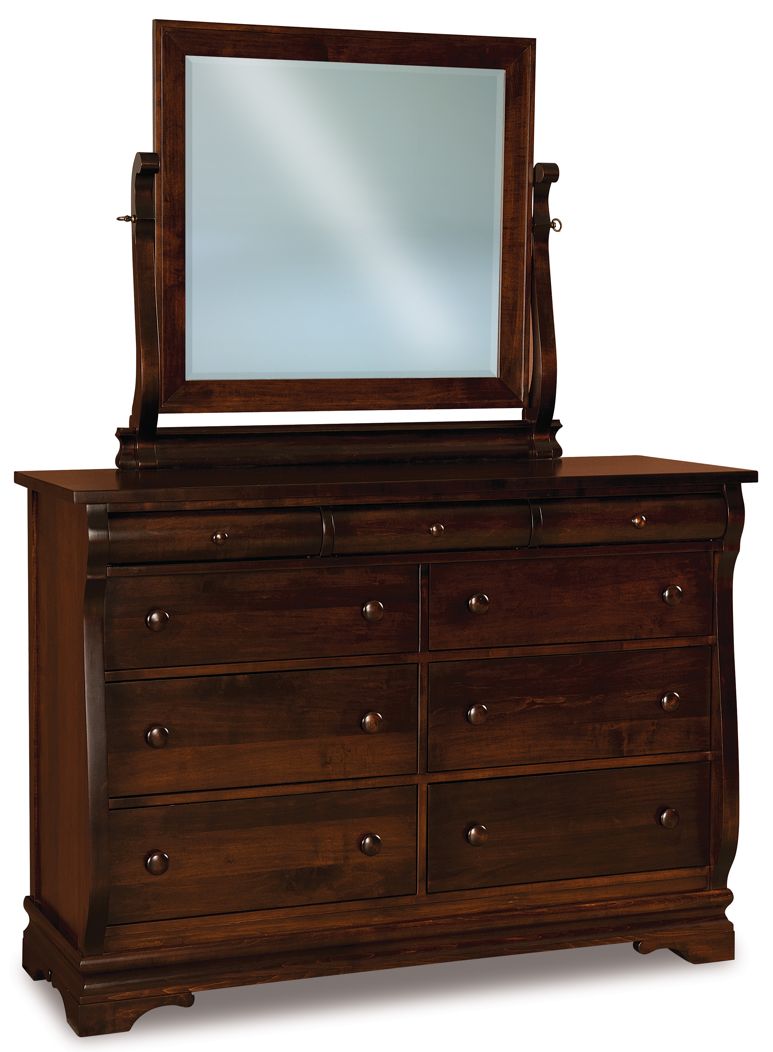  Chippewa Sleigh 9 Dw Dresser 
