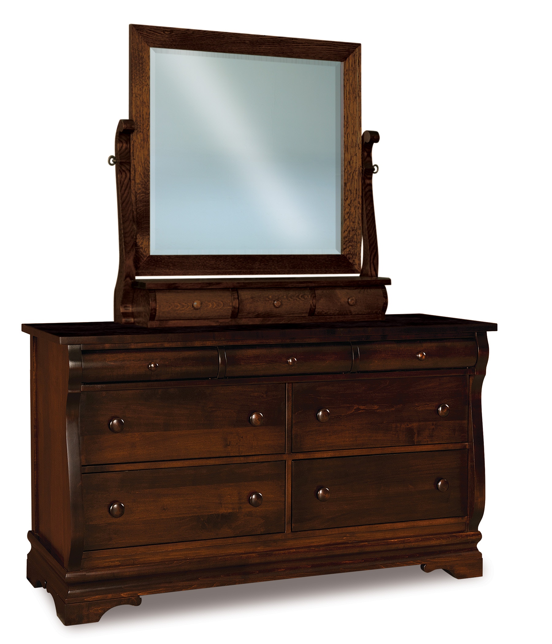  Chippewa Sleigh 7 Dw Dresser 