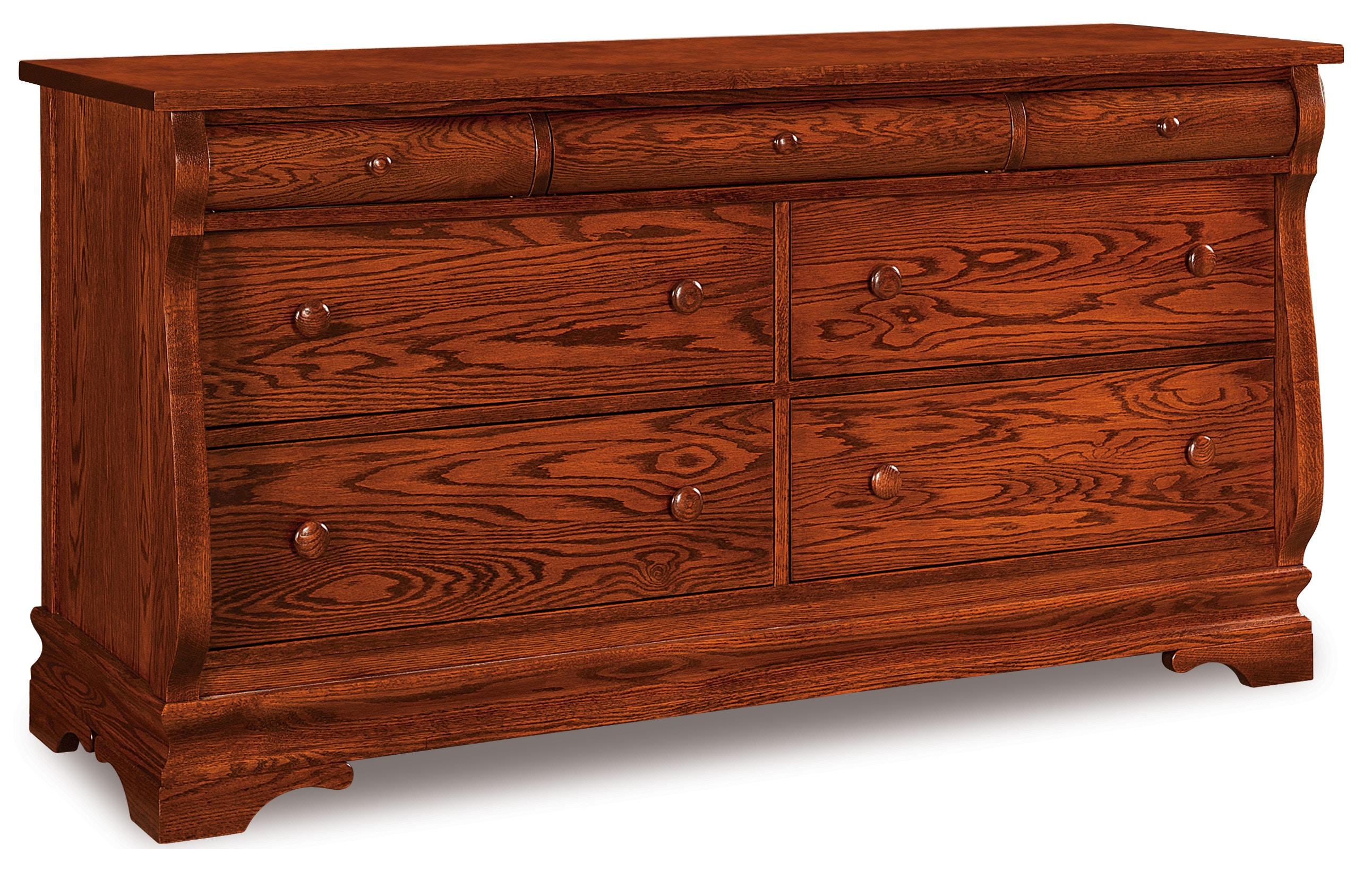  Chippewa Sleigh 7 Dw. Dresser 