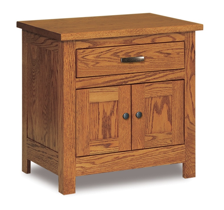  Flush Mission 1 Dw, 2 Dr Nightstand 
