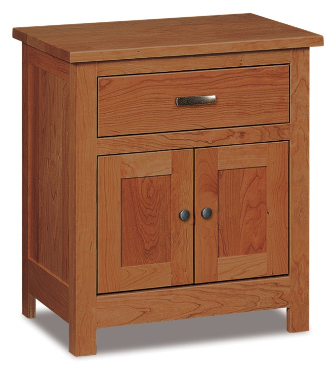  Flush Mission 1 Dw, 2 Dr Nightstand 