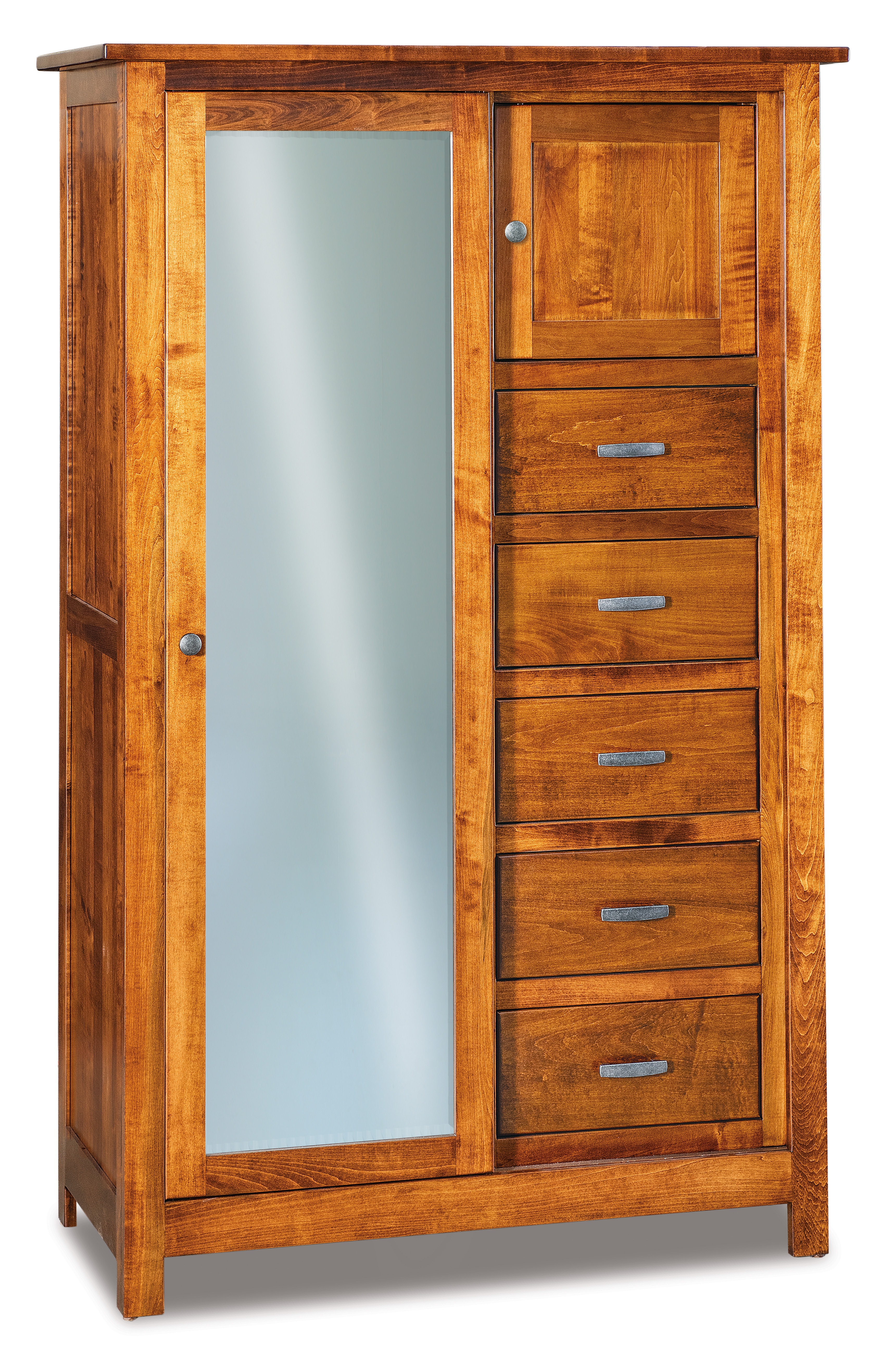 Flush Mission Sliding Door Chifferobe 5 Dw 