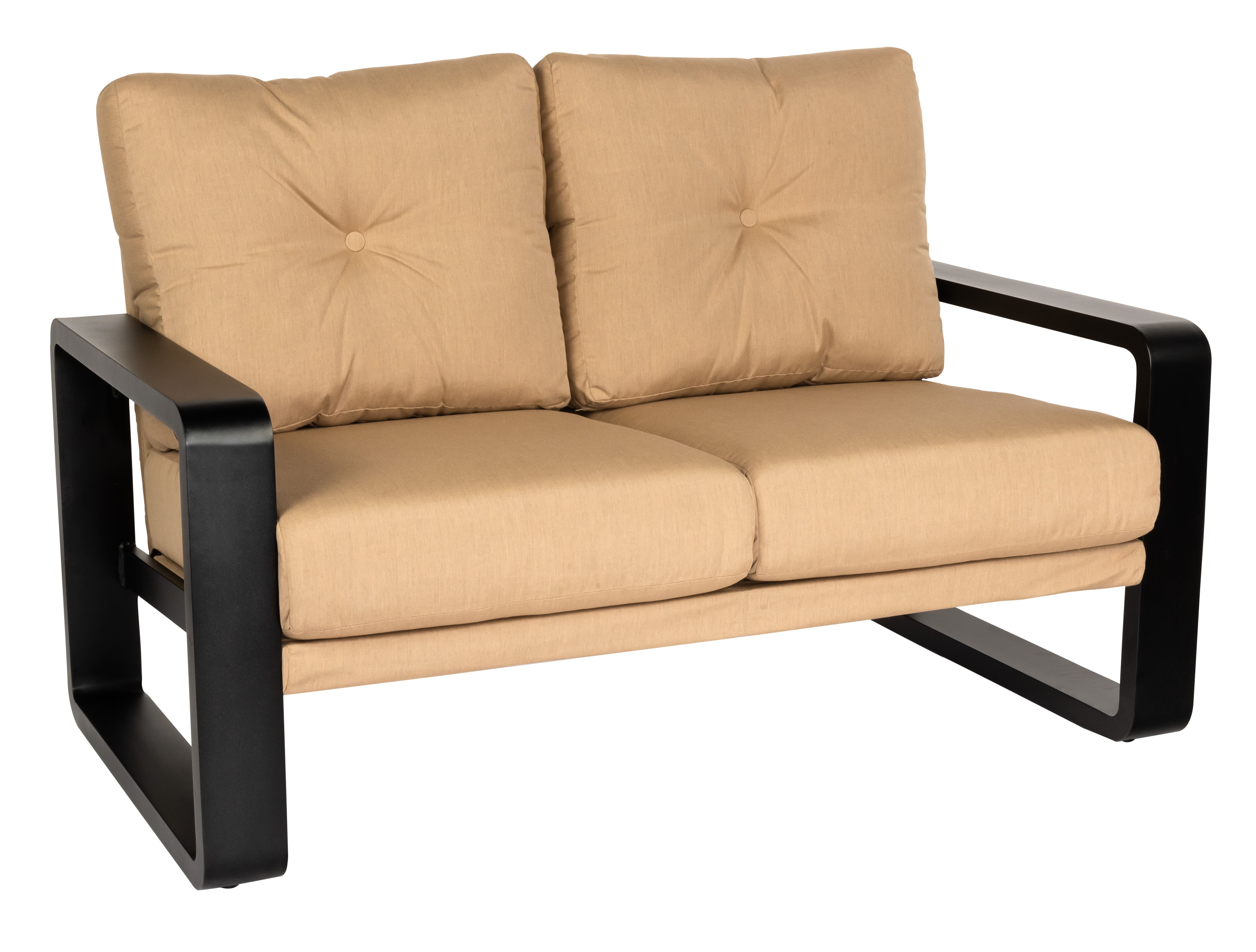 Love Seat with Upholstered Back 7D0819
