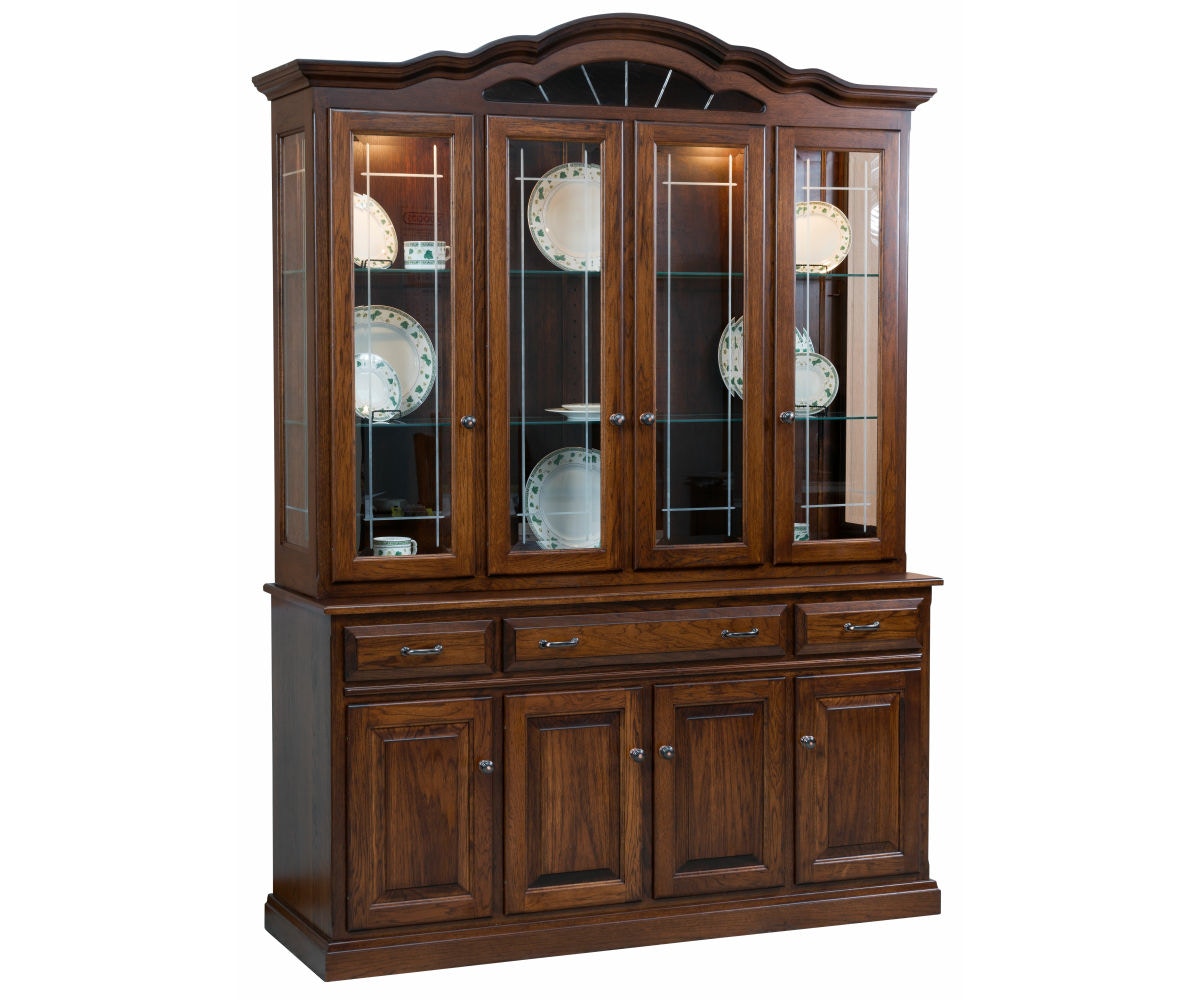 TL Legacy 4 Door Hutch Legacy Hutch Amish Furniture of Nebraska